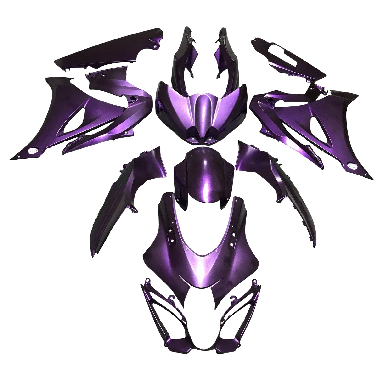 2017-2025 Suzuki GSXR1000 K17 Kit de carenagem de injeção de injeção Plástico ABS #101