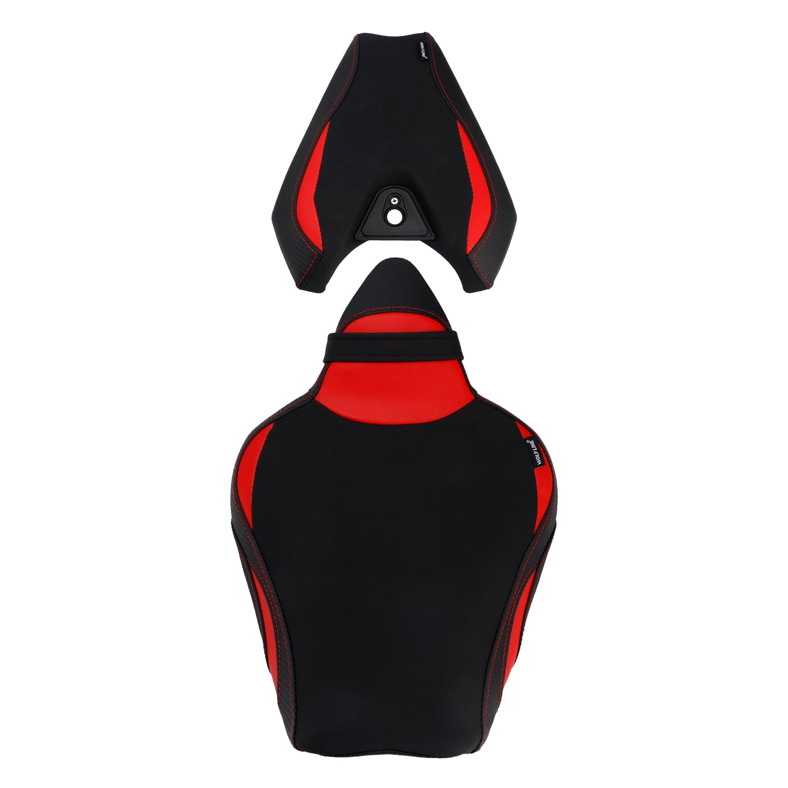 Front&Rear Raider Passenger Cushion Kit Red For Kawasaki Z1000 2014-2025 2024