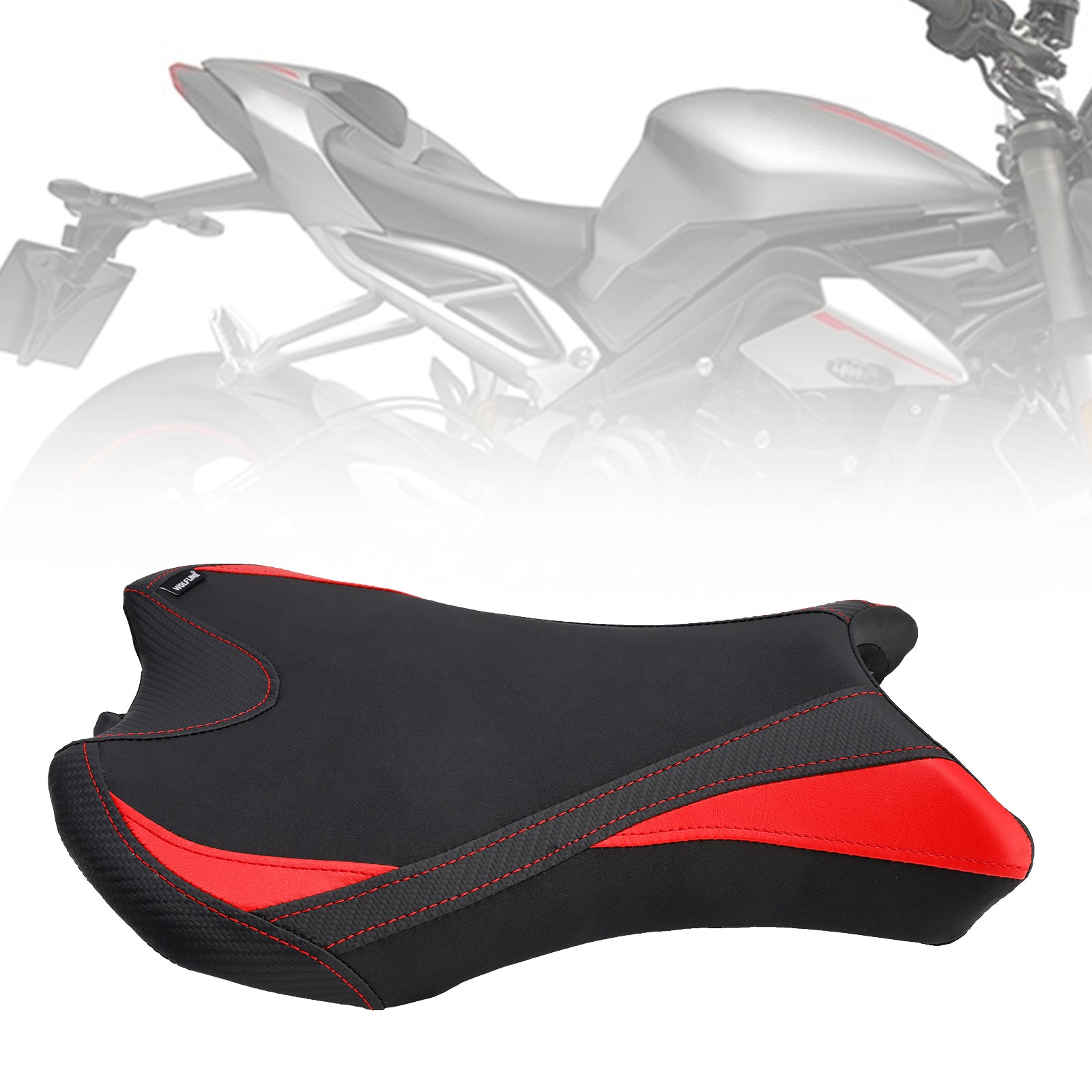 2019-2022 Triumph Street Triple 765/S/R Asiento delantero para conductor Raider Sillín para pasajero