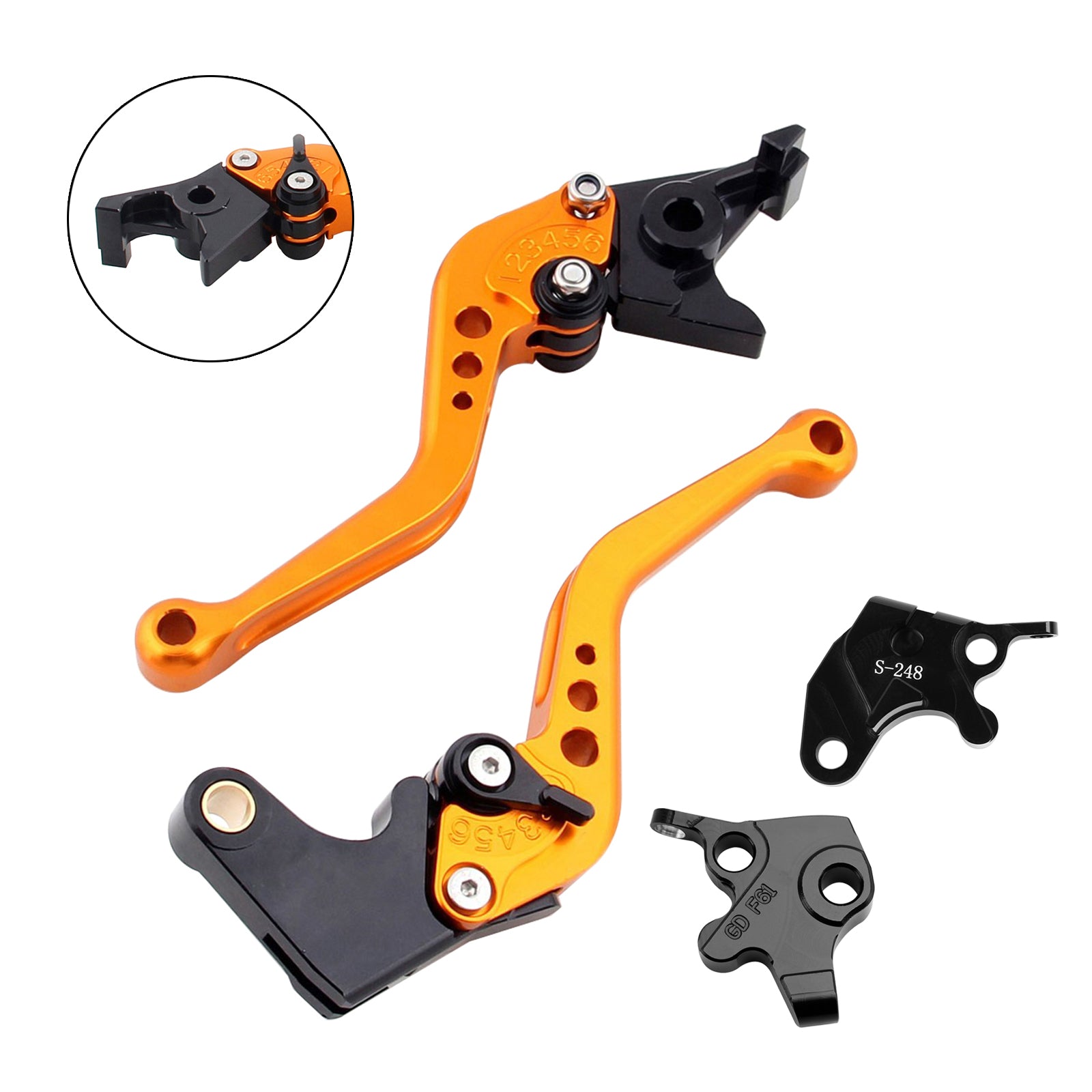 2008-2011 Yamaha YZF R125 Nová krátka spojka brzdovej páky