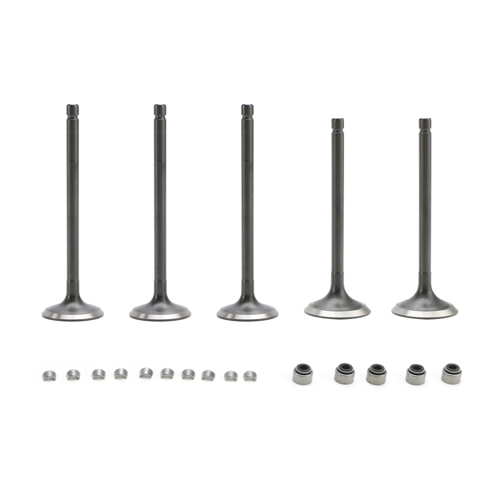 Head Intake & Exhaust Valves Seals Kit For Yamaha Rhino 660 YXR660R 2004-2007