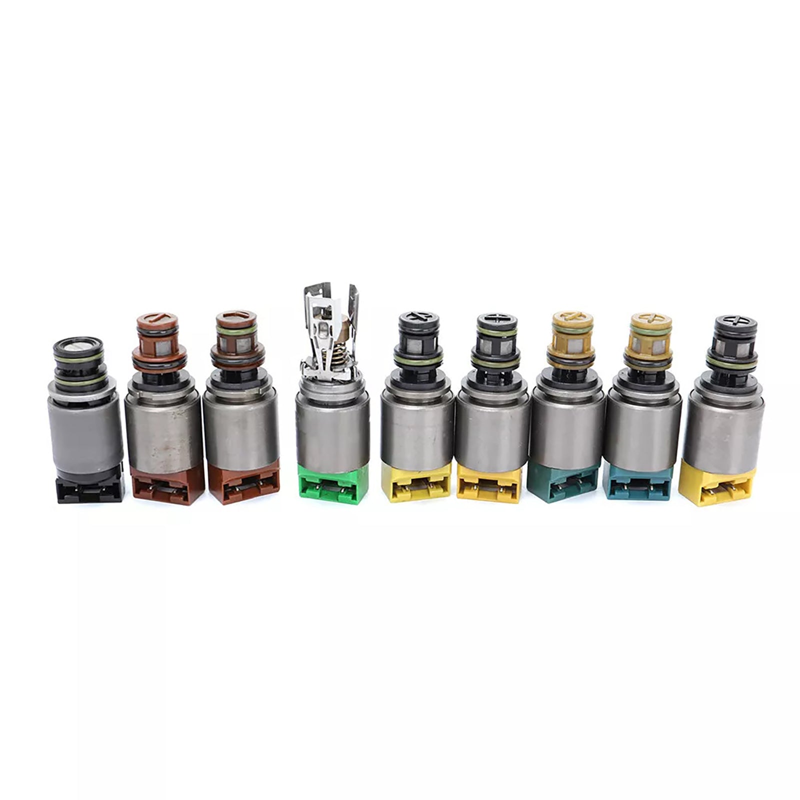 2008-2010 BMW 528i 3.0 L6 E60 6HP28 Transmissie Kleplichaam Reparatiesolenoïdeset 1068298047