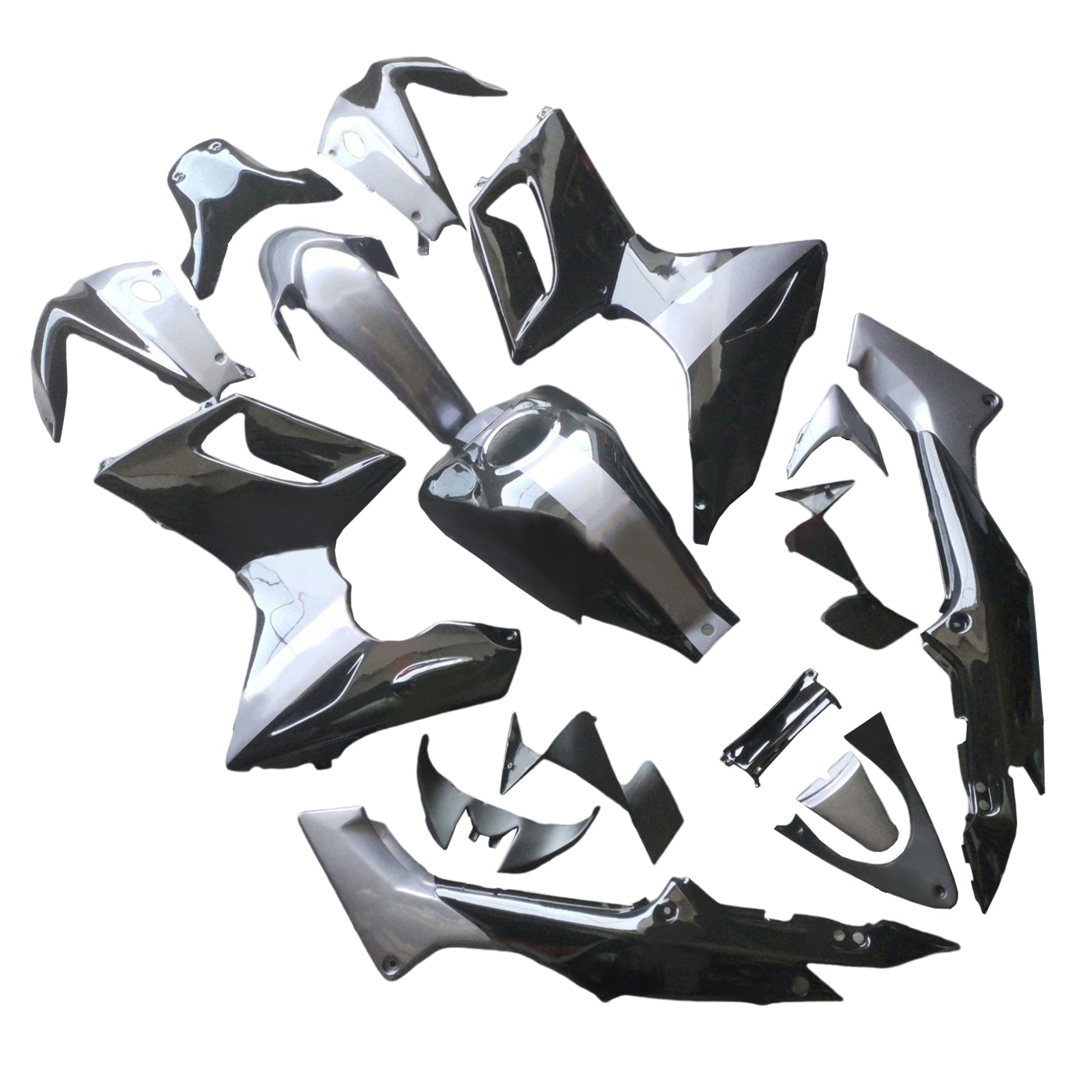 2002-2006 Honda CBR125R injektionsmässa kit karosseriplast ABS