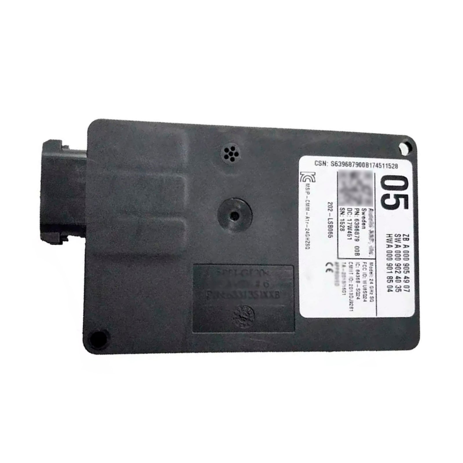 Mercedes Benz W205 GLC CLA GLE C63 AMG Blind Spot Radar Sensor A0009054907