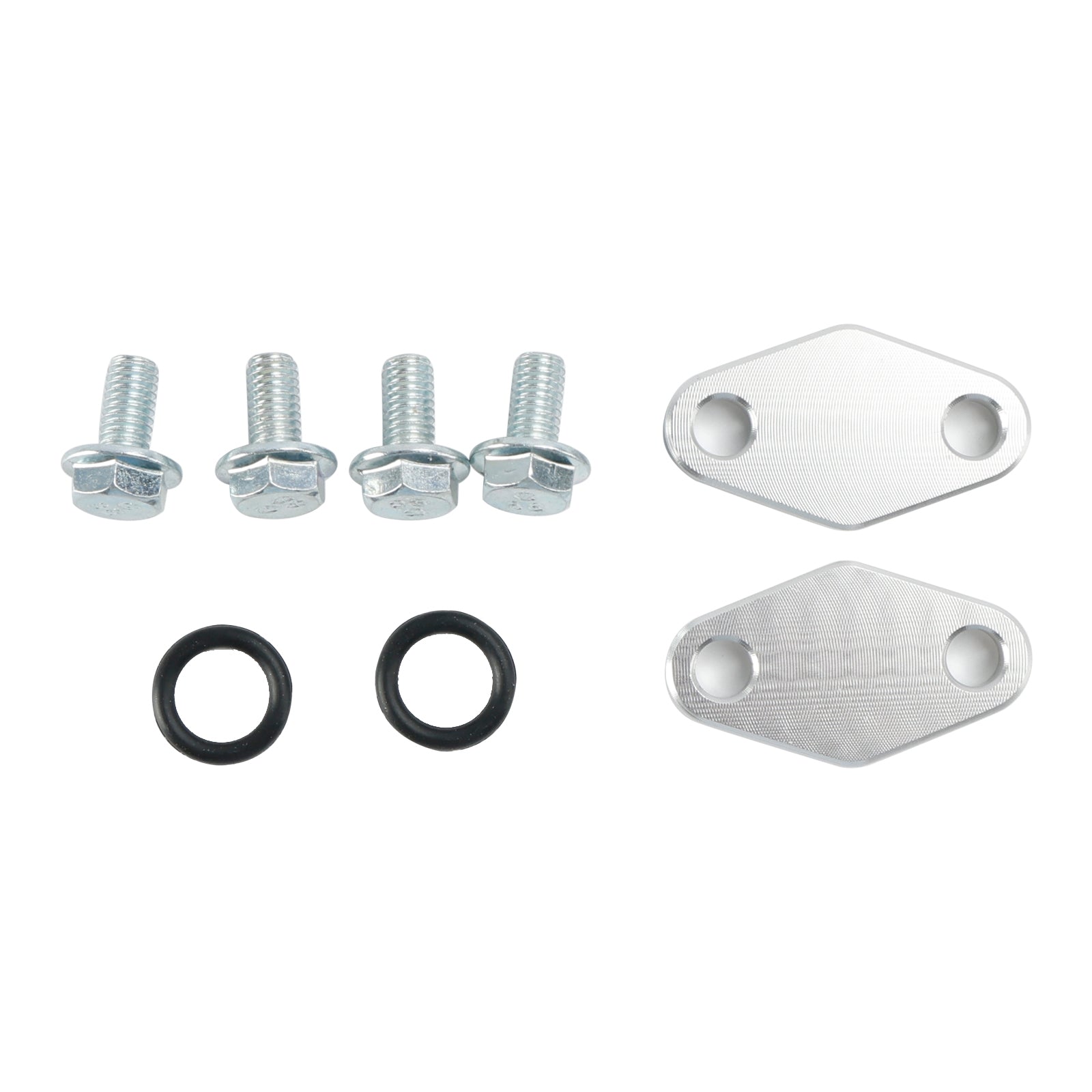 2001-2008 Suzuki GSXR1000 Oil Cooler Block Off Plates Kit