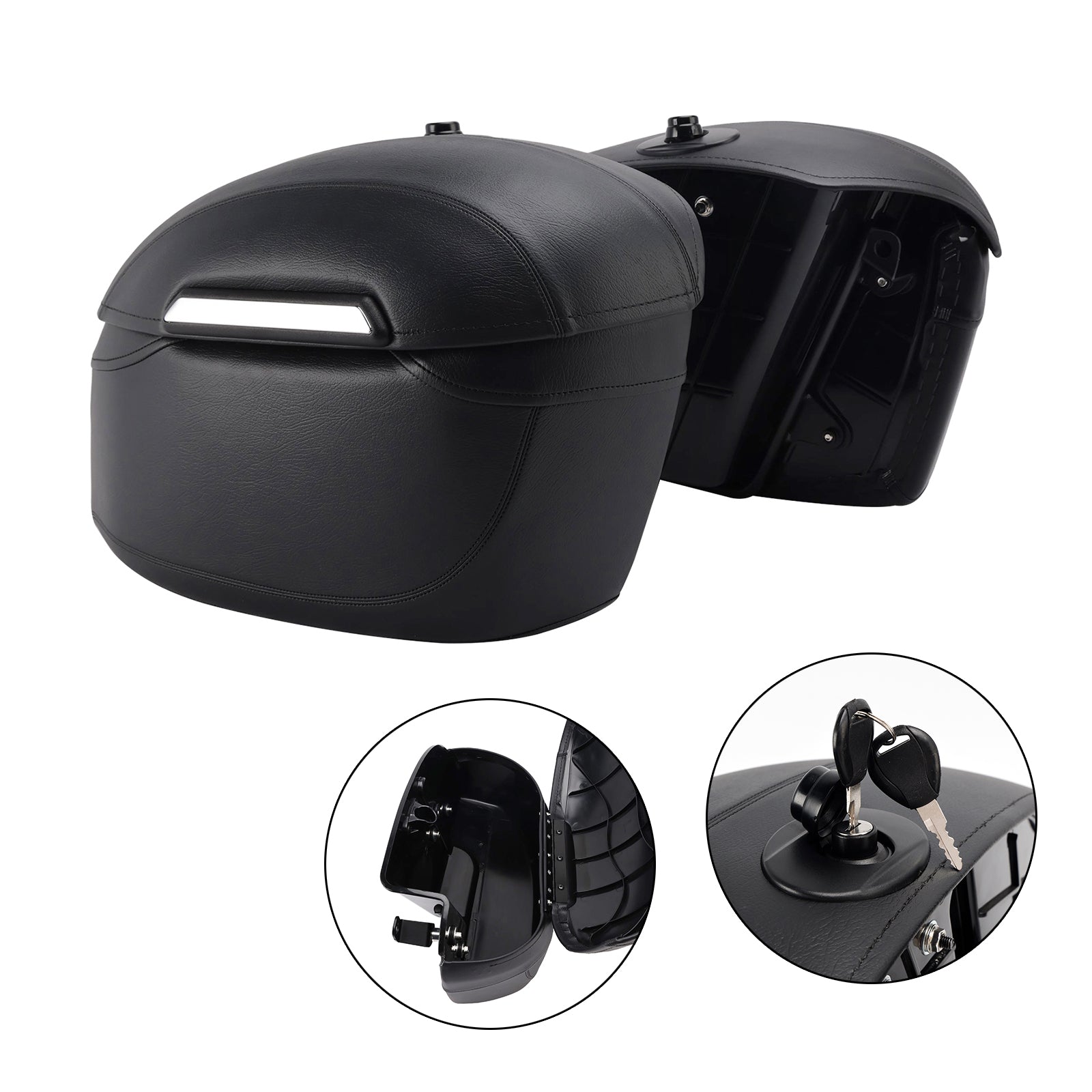 2004-2025 Sportster 883 1200 X48 Saddlebag Support Mountting Bracket Black