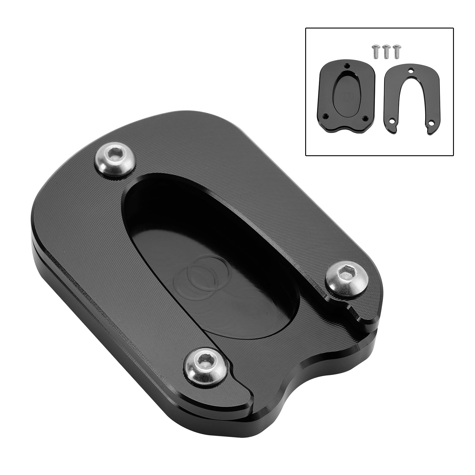 2021-2023 METEOR 350 Plaque de plaque d'agrandissement