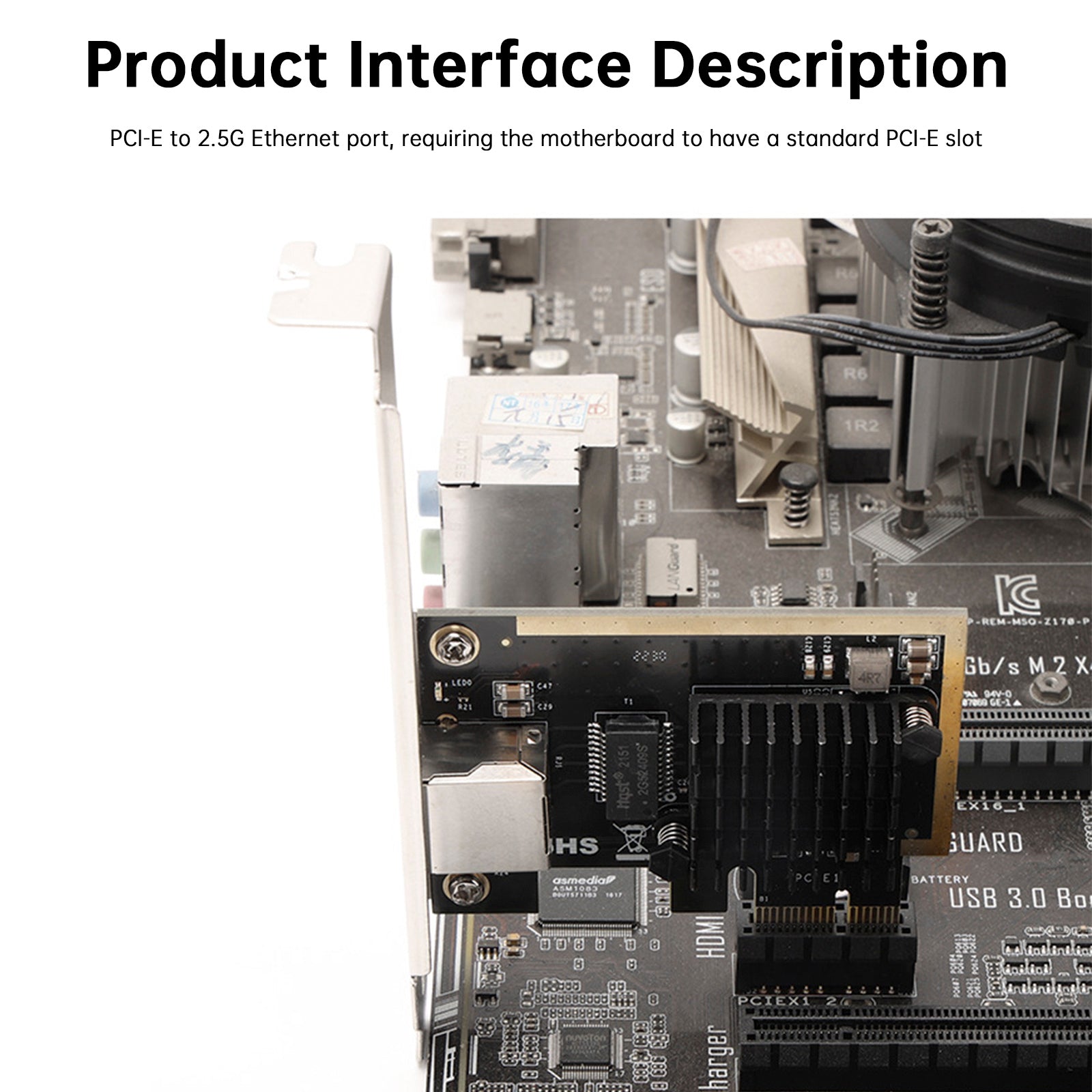 Tarjeta de red PCIE a 2,5G PXE Soporte de tarjeta de red de arranque sin disco Synology PXE WO