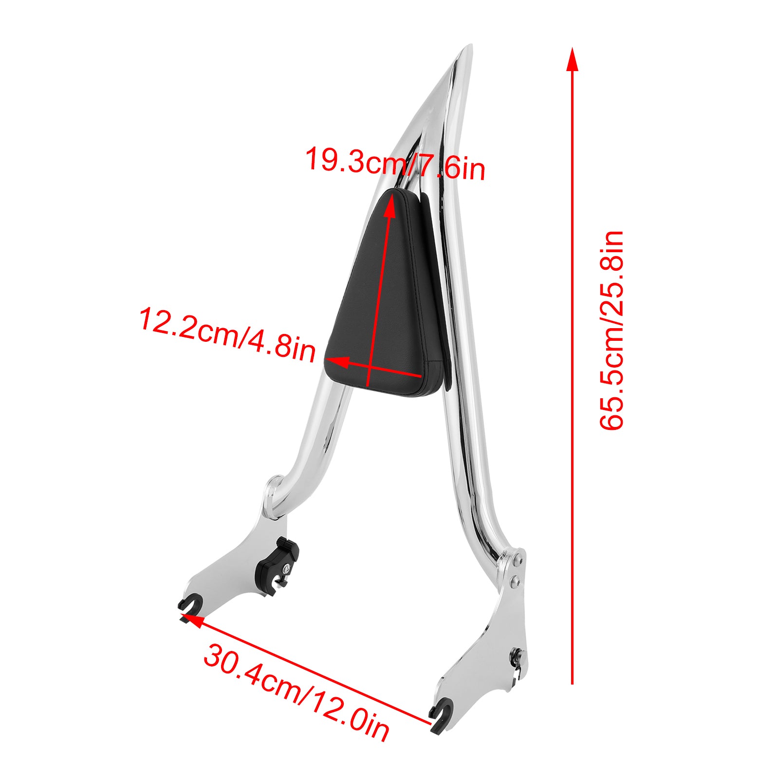 Passageiro Sissy Bar Backrest for Road King Street Glide Road Glide 1997-2008