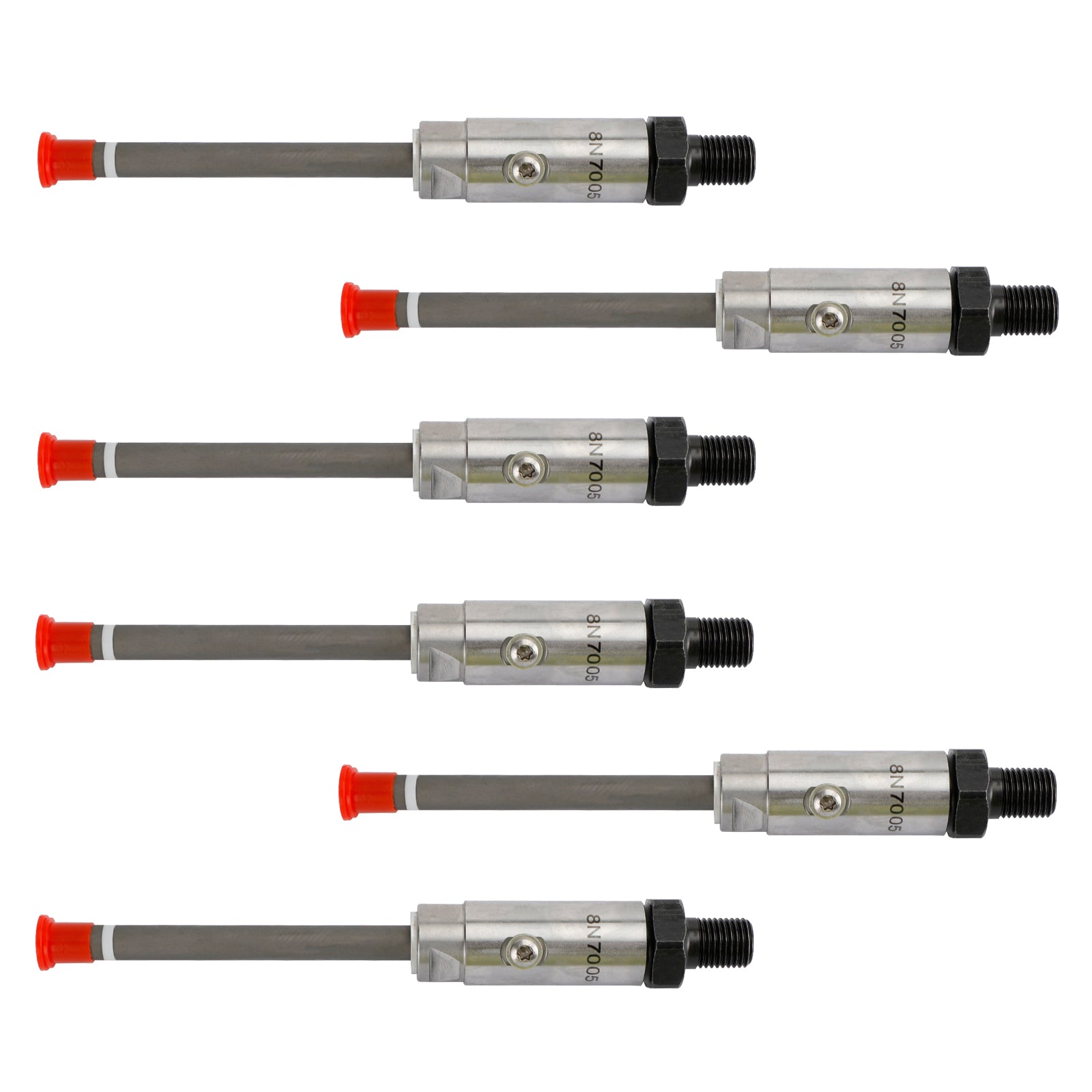 6pcs 8n-7005 Bocal de lápis de injetor de combustível para Caterpillar CAT 3304 3306B MOTOR
