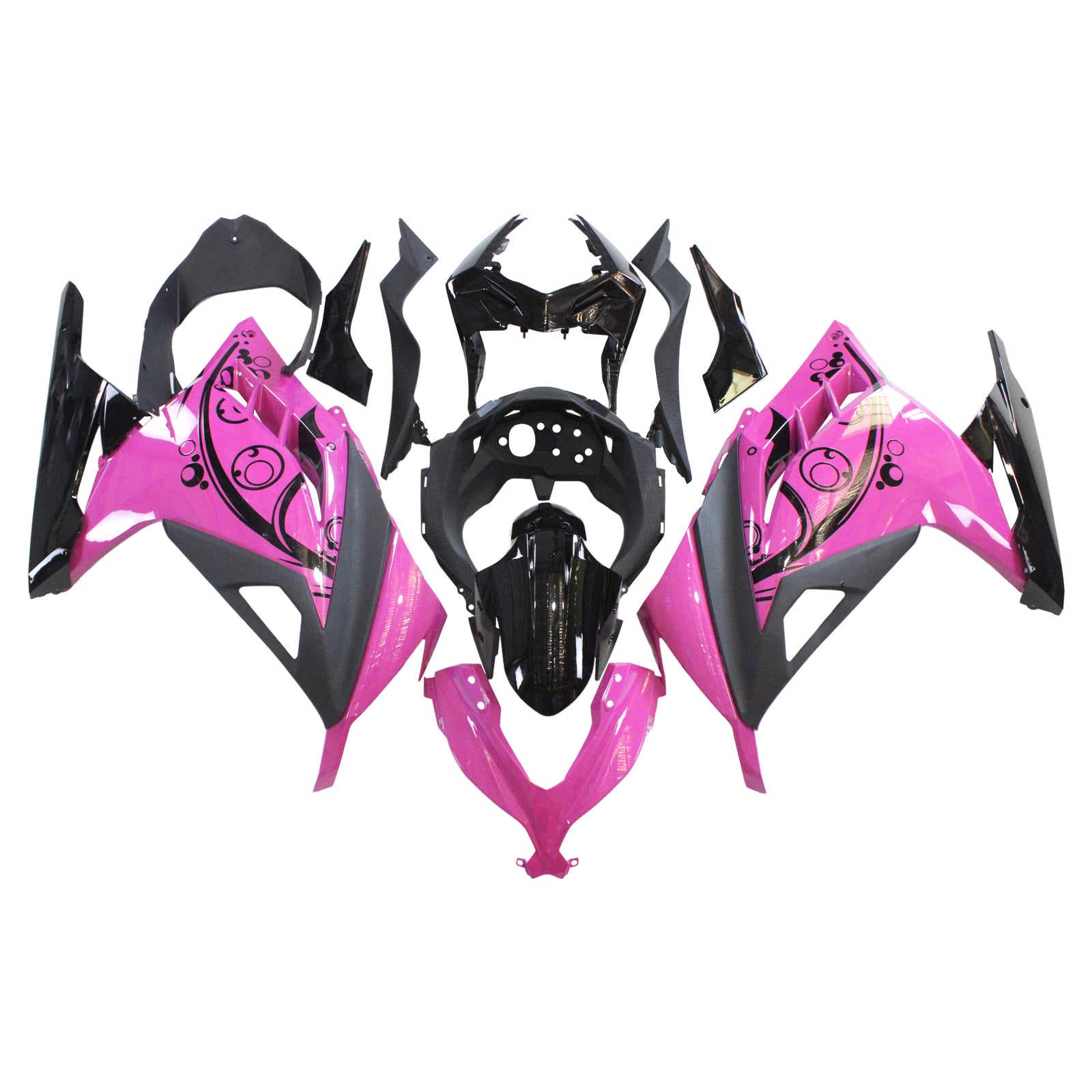 Injection Fairing Kit Bodywork fit For Kawasaki EX300 Ninja300R 2013-2024