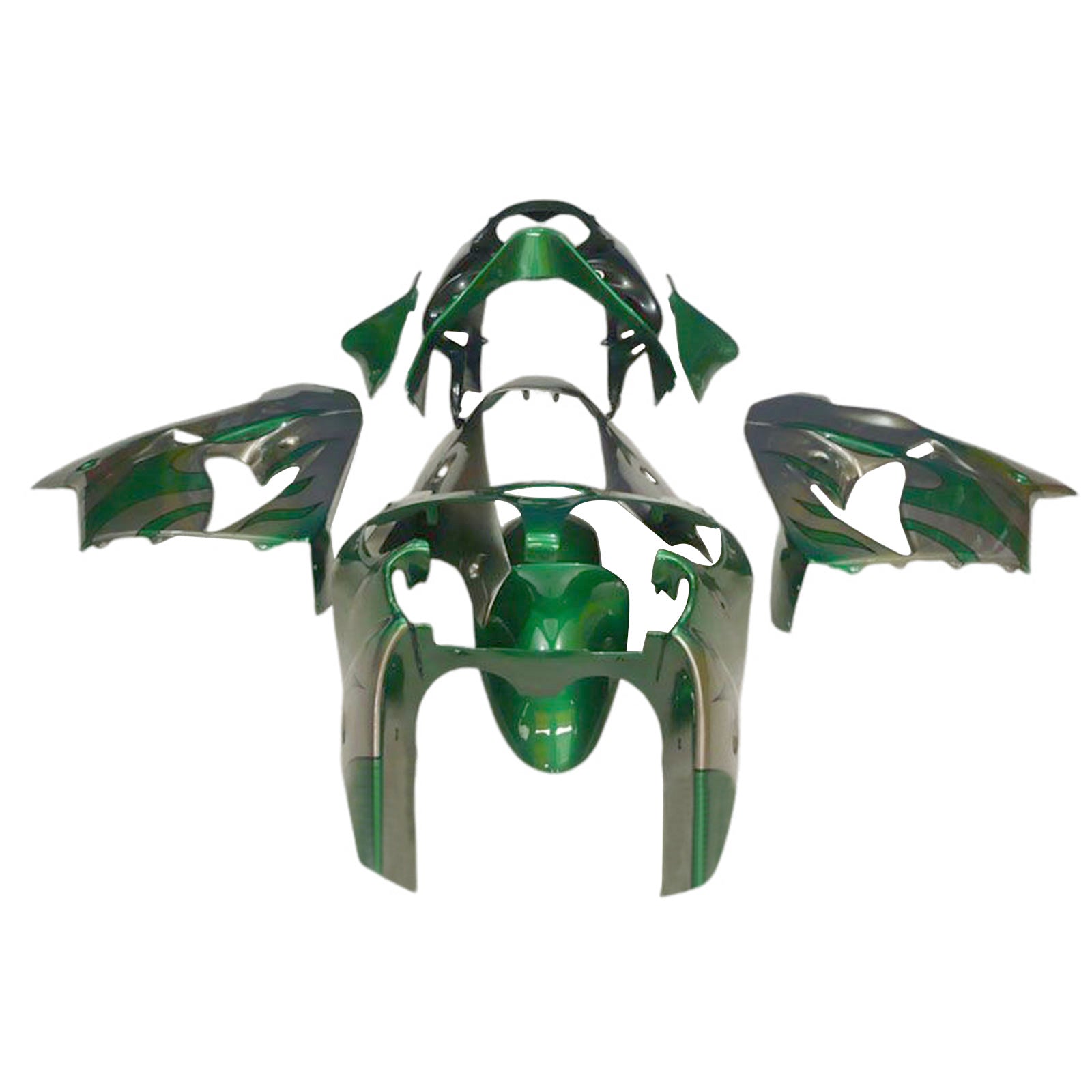 2000-2001 Kawasaki ZX9R injectiekuipset carrosserie kunststof ABS
