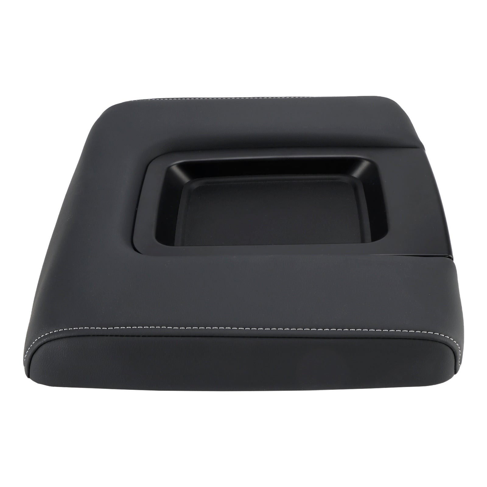 PU Leather Armrest Lid 22881398 For Chevy Silverado 1500 2500 3500 2015-2019