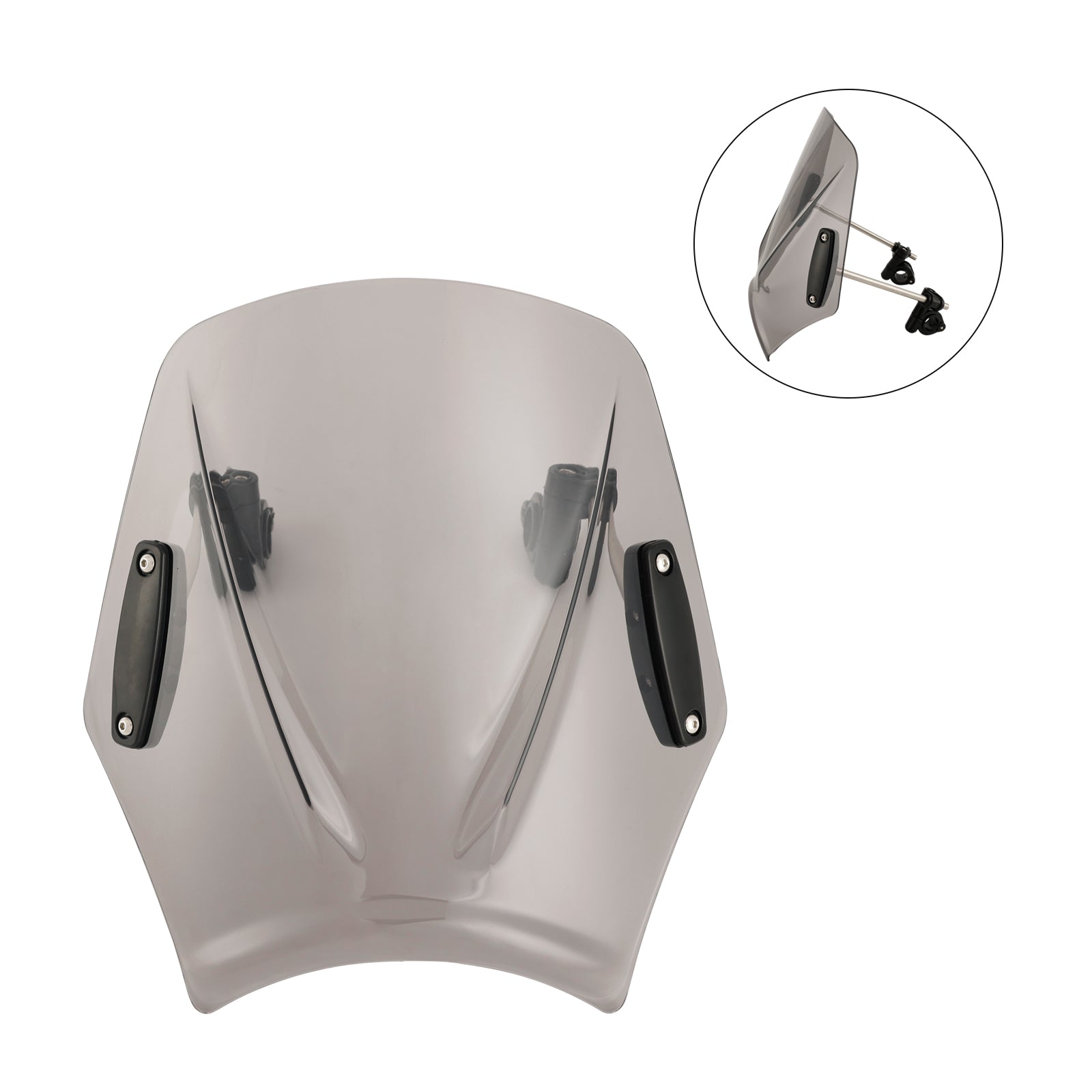 Motorfiets met 22mm/7/8" stuur Windscherm Windscherm Universeel