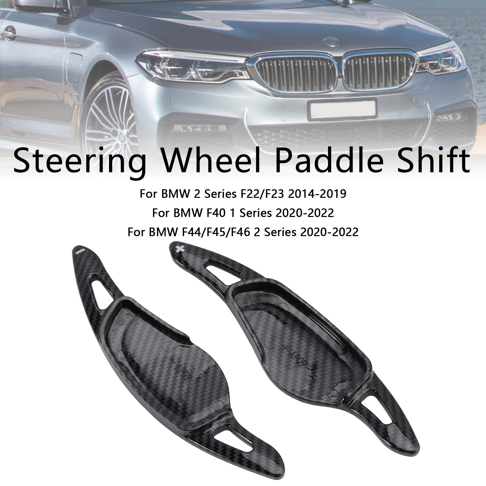 Carbon Look Stuurwiel Paddle Shifter Fit BMW 3 4 5 G20 G22 G30 2018+