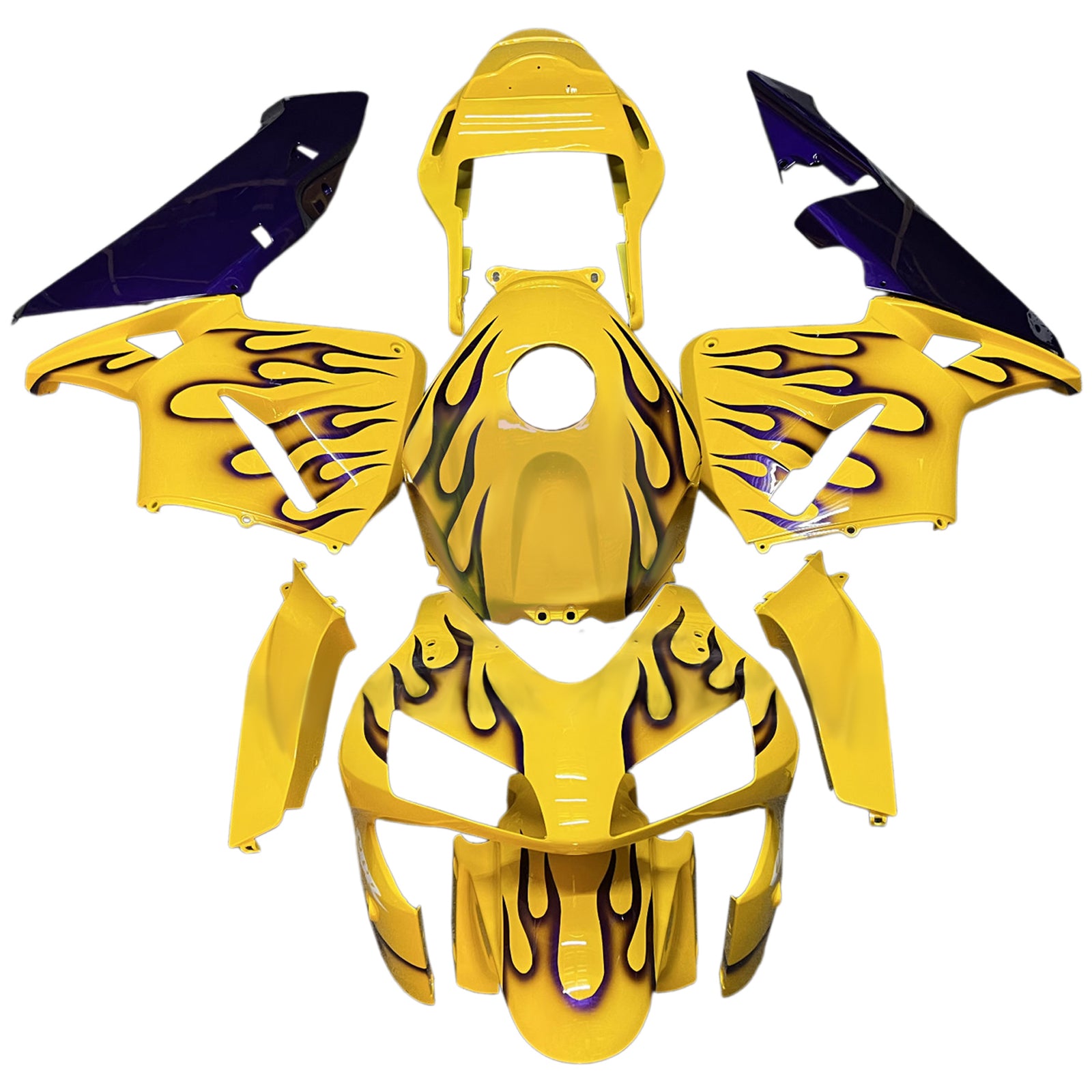 Kit de carenado de inyección carrocería plástico ABS para Honda CBR600RR 2003-2004 F5