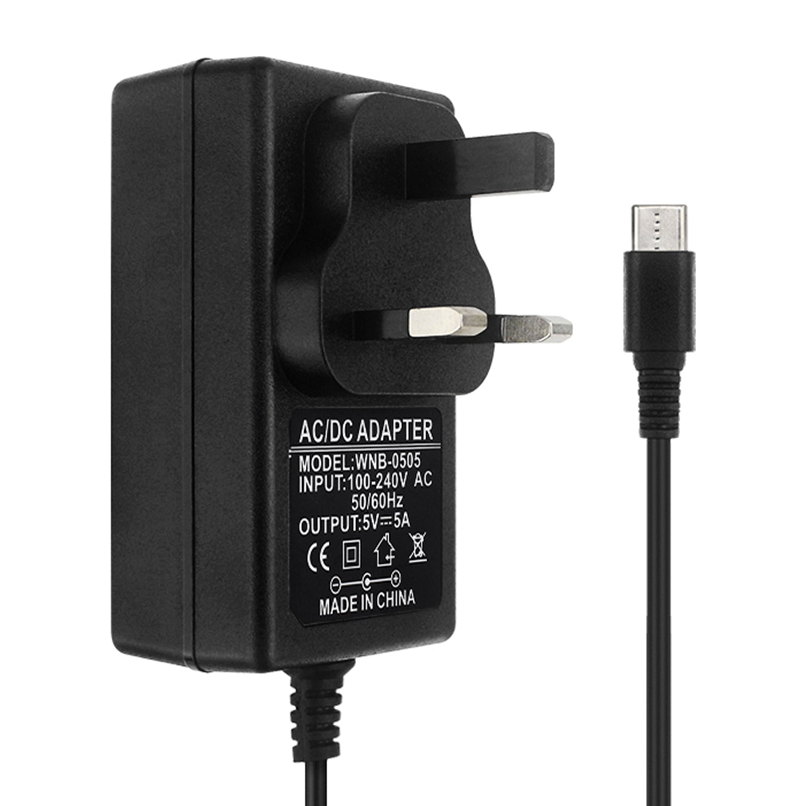 Adaptador de corriente Orange Pi 5Pro tipo C 5V5A fuente de alimentación OrangePi 5MAX/CM5 enchufe estadounidense