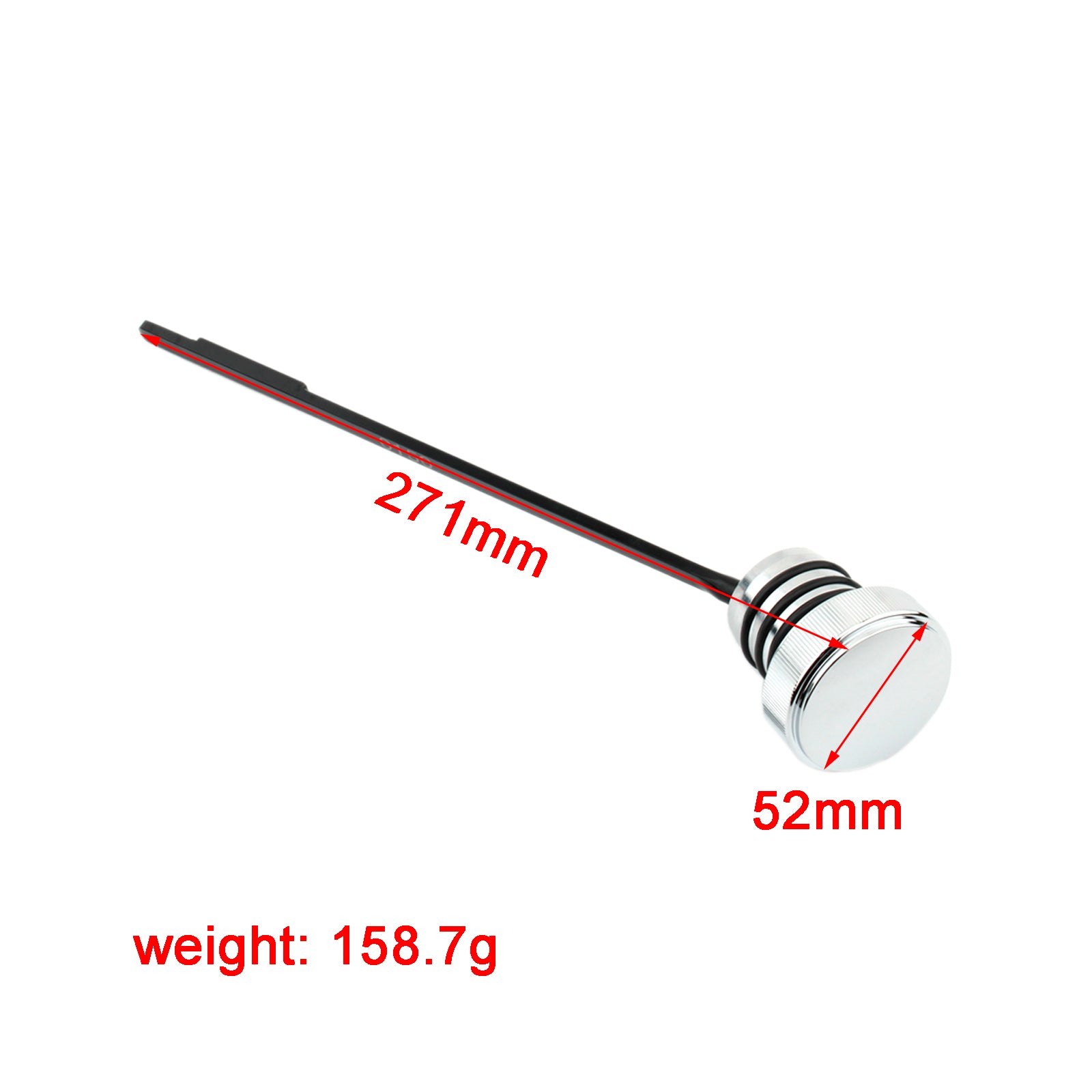 Tapón de tapa de tanque de varilla medidora de aceite 0710-0150 para Super Glid FXD FXDX FXDL Dyna 99-05