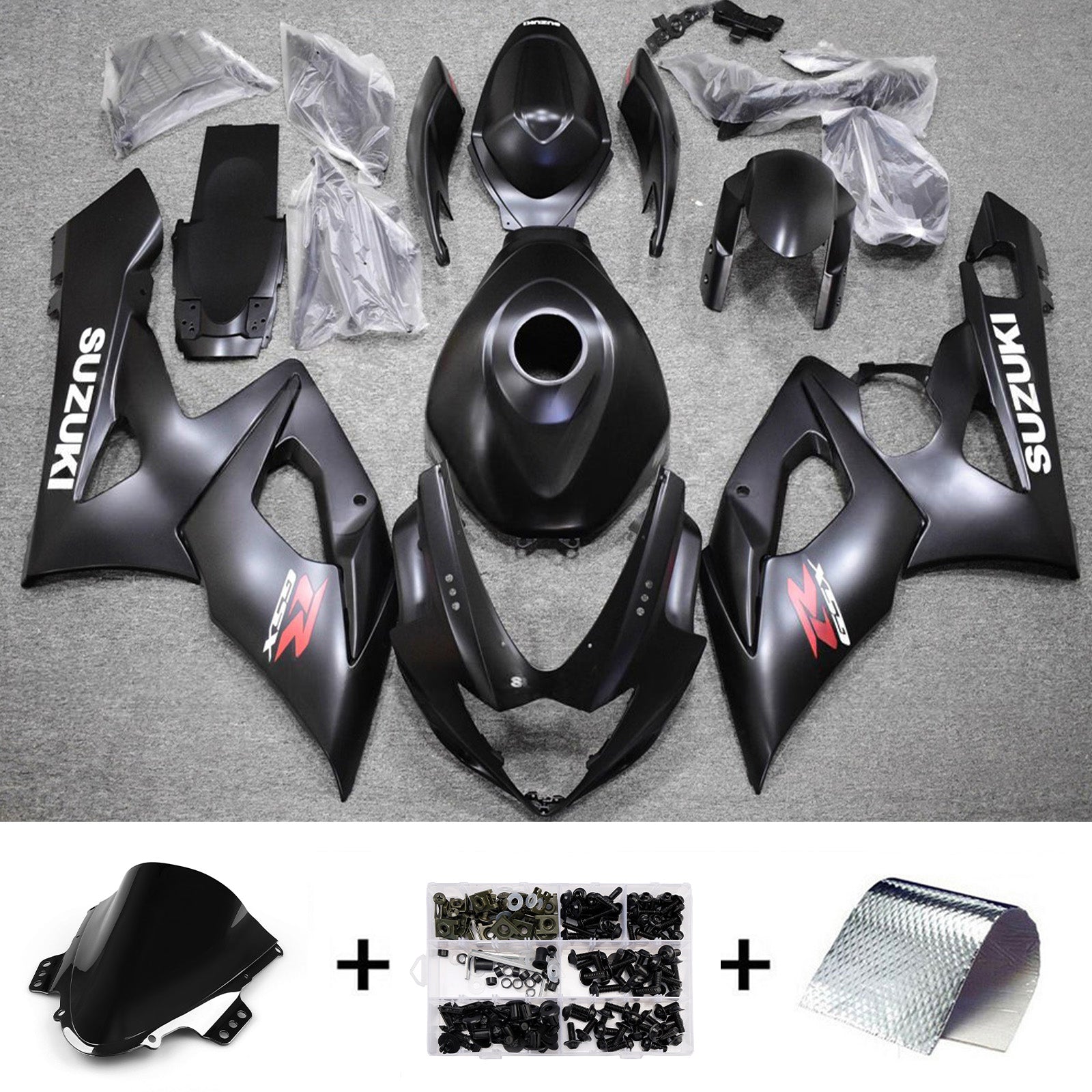 Injection Fairing Kit Bodywork Plastic ABS For Suzuki GSXR1000 2005-2006 K5