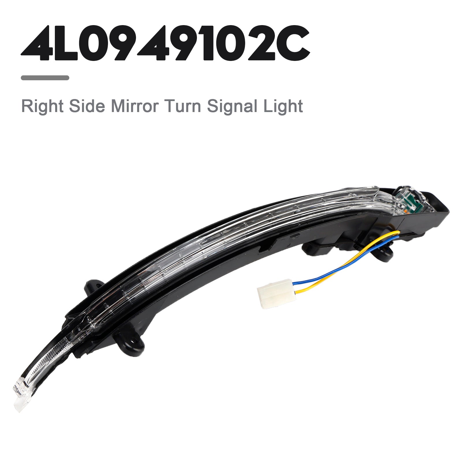 Right Side Mirror Turn Signal Light for Audi Q5 MK1 Q7 MK1 4L0949102C