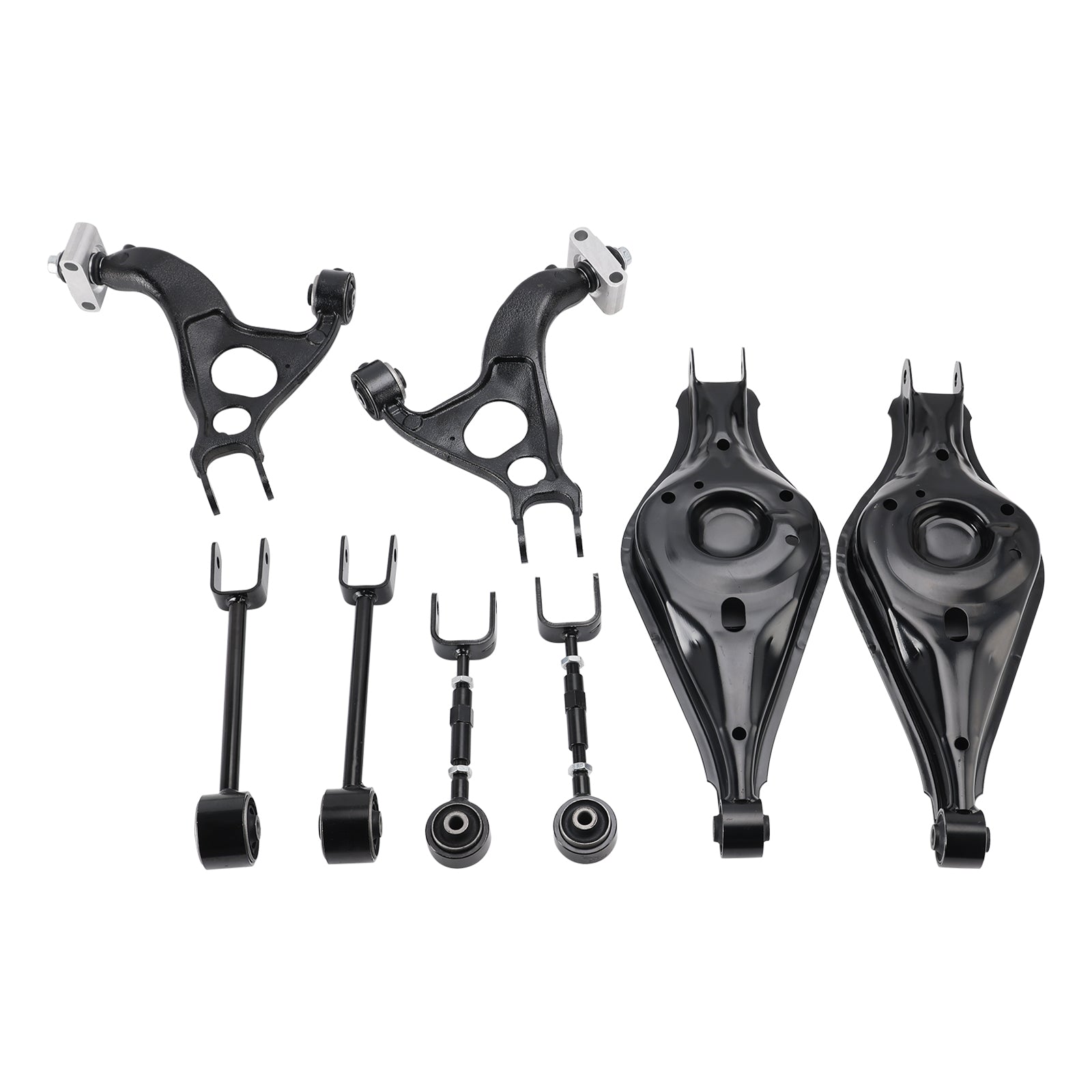 2013-2019 For Ford Police Interceptor Utility 8Pcs Rear Suspension Upper & Lower Control Arms 8A8Z5A649C