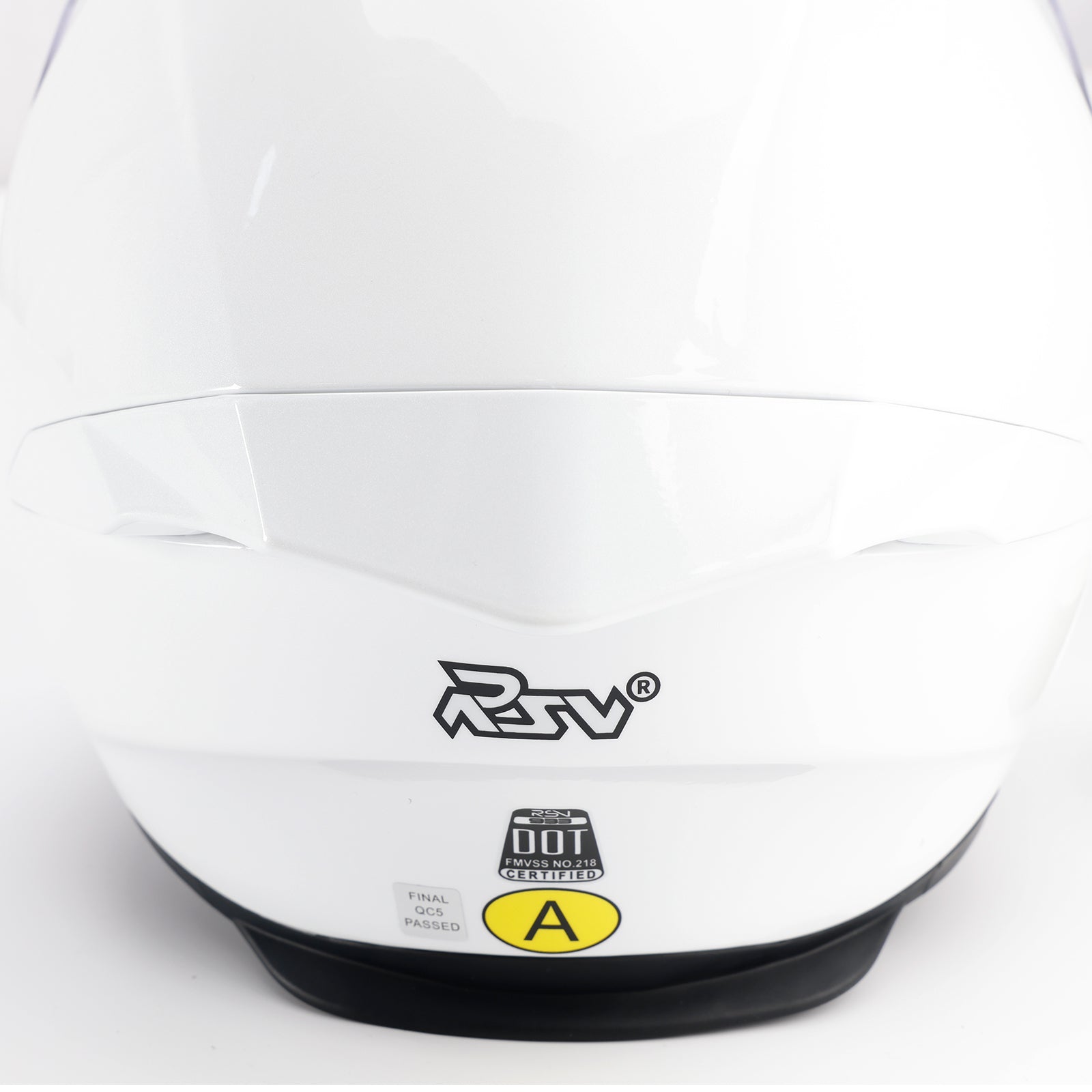 DOT Motorcycle Helmet Adult Street Full Face White