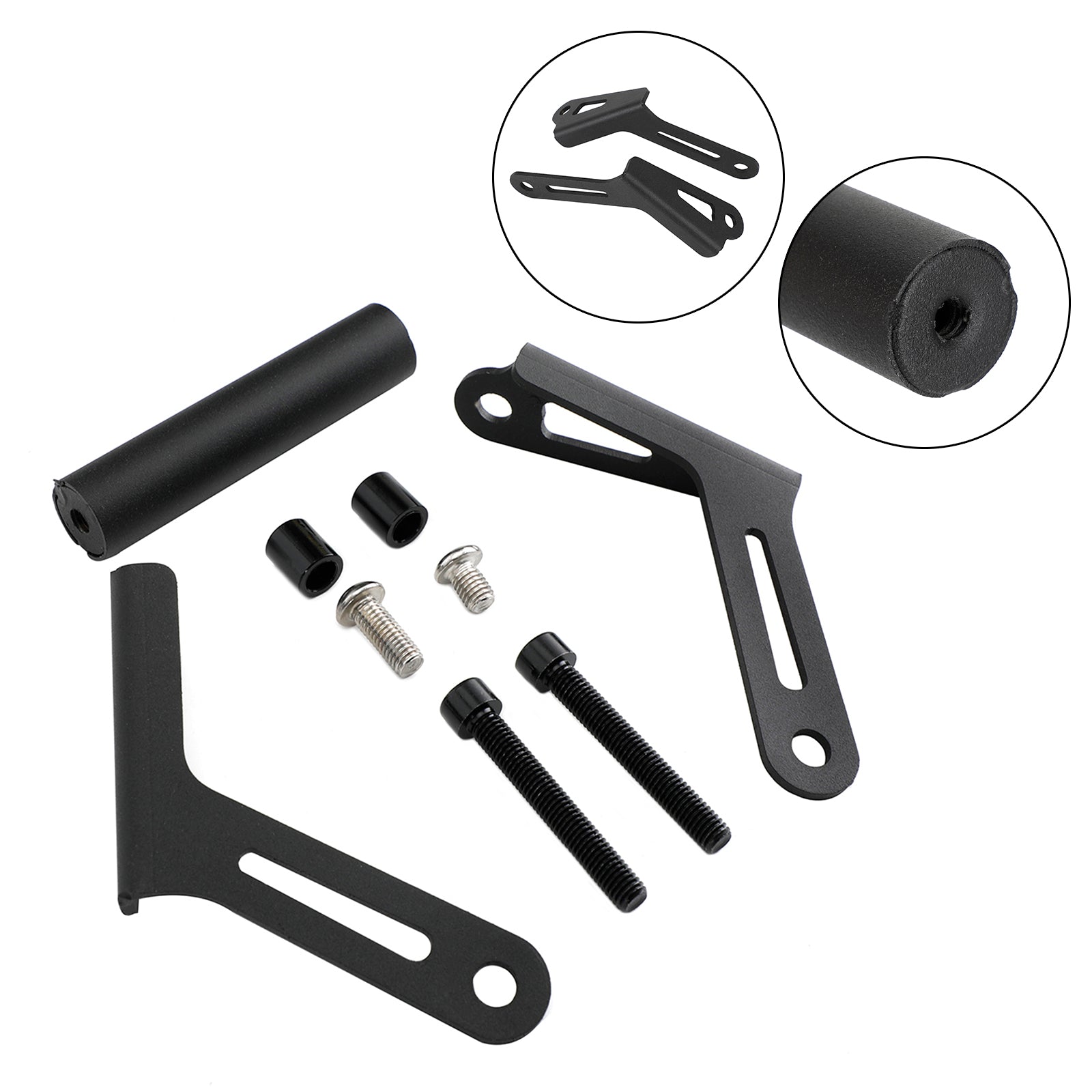 Telefonnavigeringsfäste GPS -förlängningsfästet svart för Honda Hawk II 2023+