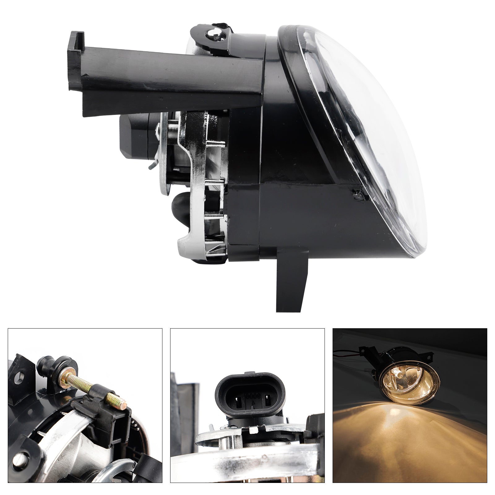 1 ks predné ľavé hmlové svetlo pre Volkswagen Polo 2010-2014 Tiguan 2008-2011