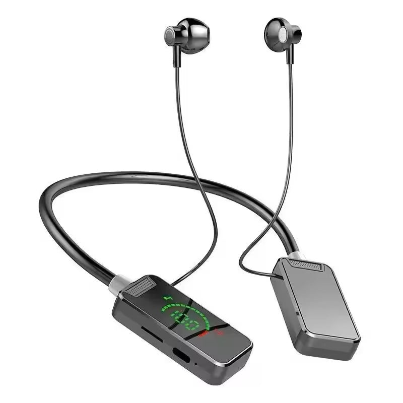 Écouteurs Bluetooth 5.3, affichage numérique intelligent, pour jeux, chant en direct, retour d'oreille