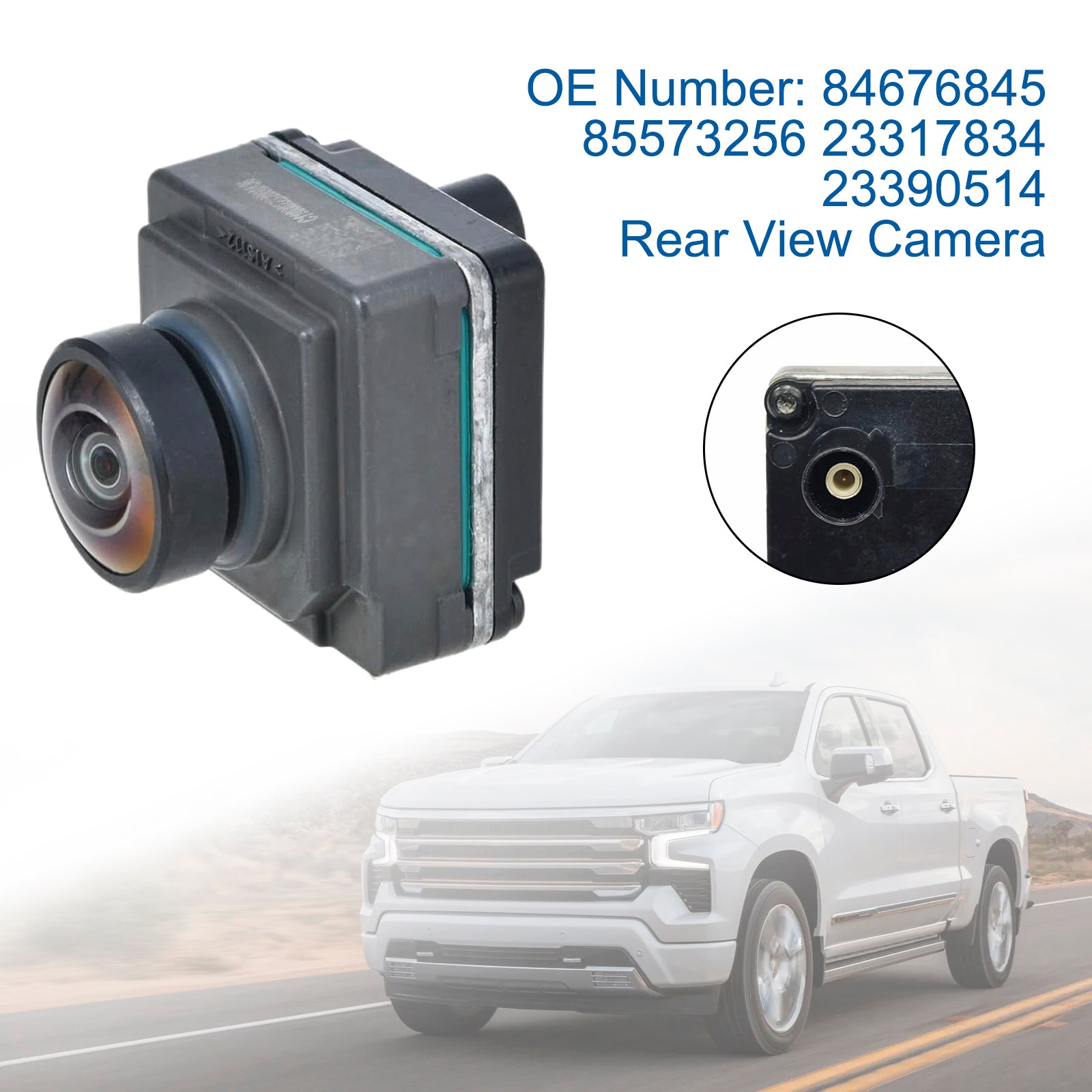 Bakvisskamera 84676845 for Chevy Silverado 1500 Corvette GMC 2020-2021
