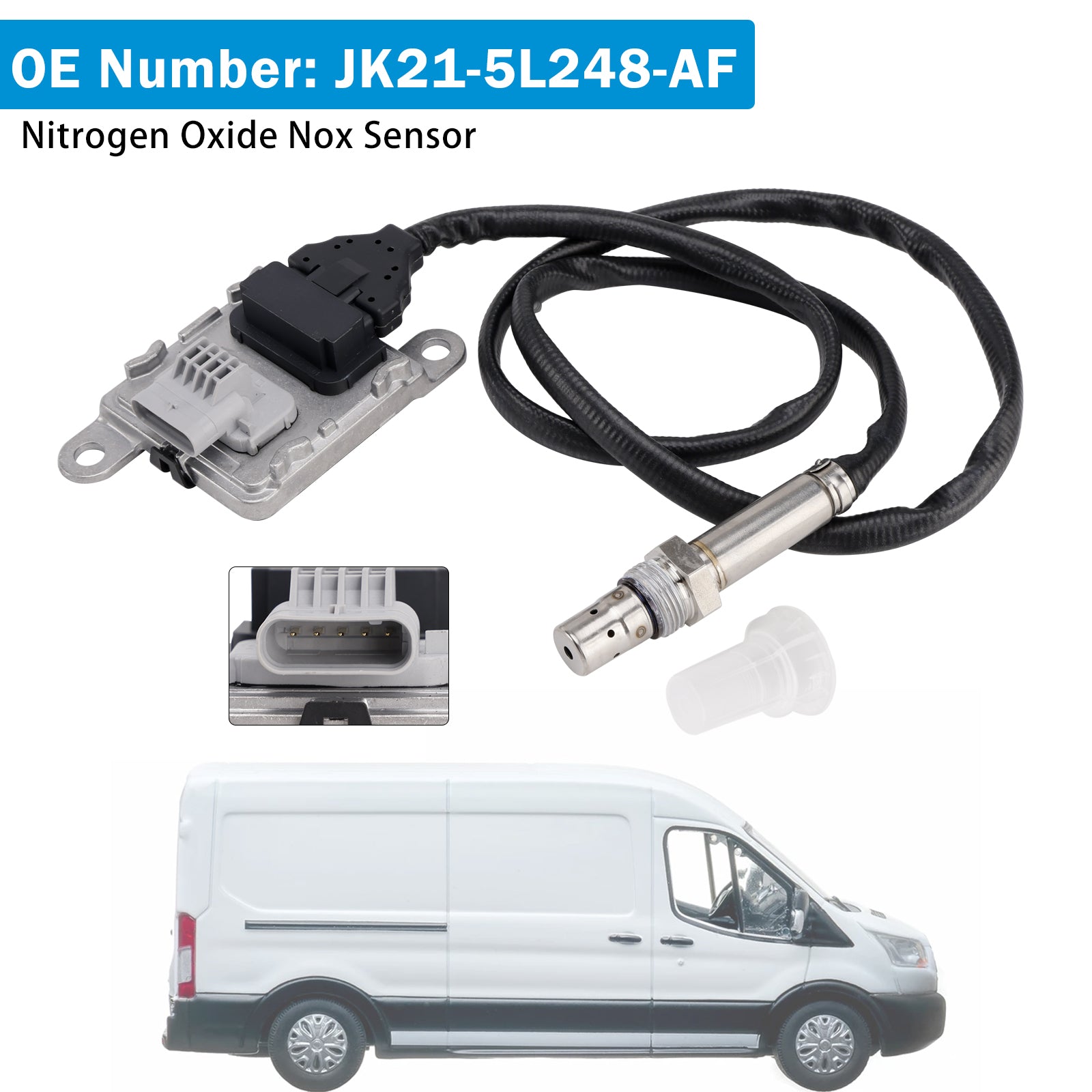 Nitrogen Oxide Nox Sensor JK21-5L248-AF For Ford Transit V363 Custom V362 2016-