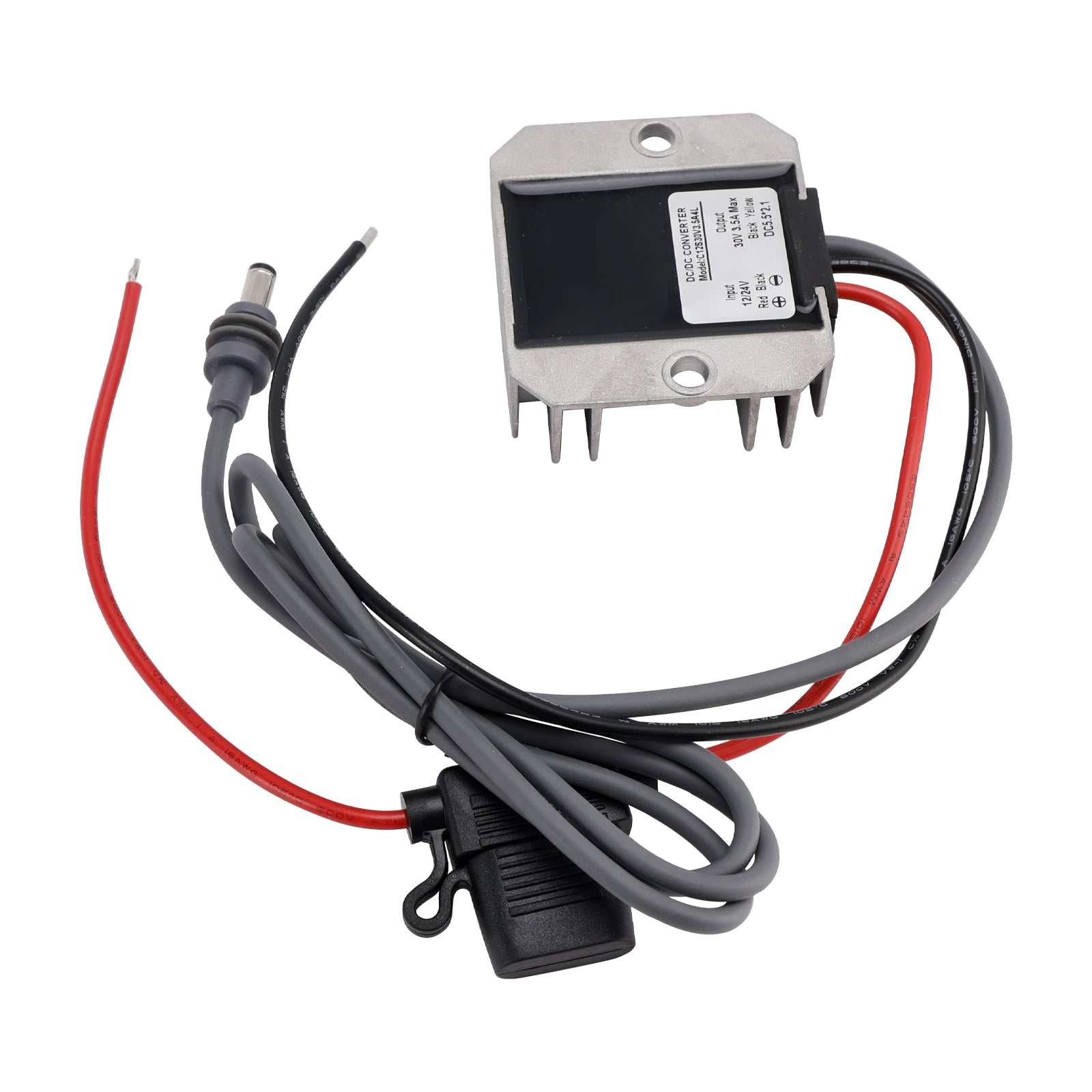 12V/24V To 30V 3.5A 105W Mini Power Supply Boost Conversion With Fuse