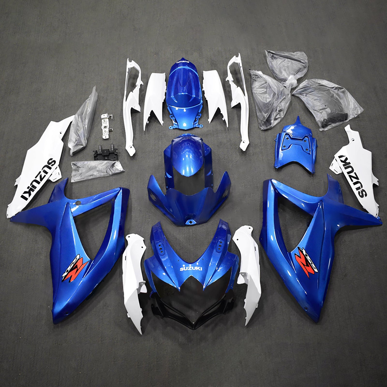Injection Fairing Kit Bodywork Plastic ABS For Suzuki GSXR 600/750 2008-2010 K8
