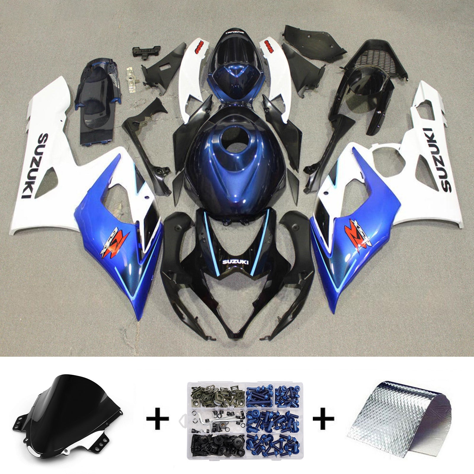 Injection Fairing Kit Bodywork Plastic ABS For Suzuki GSXR1000 2005-2006 K5