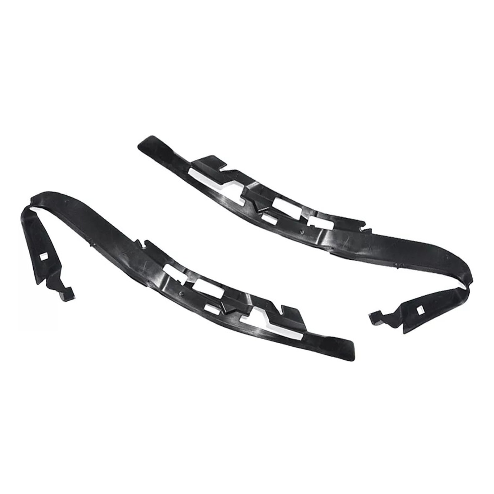 2PCS Front Bumper Headlight Lower Molding Trim For BMW 5 Series F10 F18 10-14