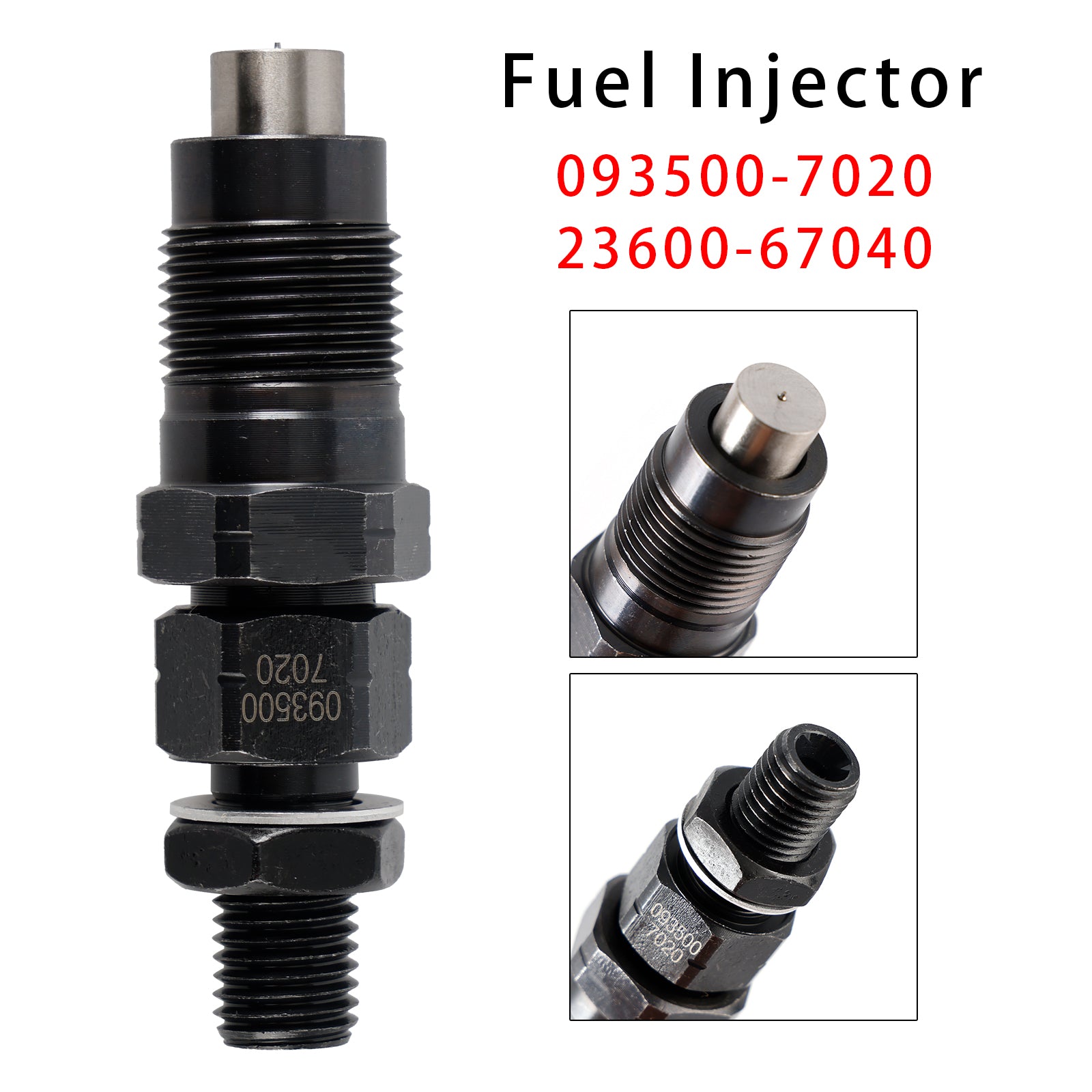 1Pcs Fuel Injector For Hilux Surf Prado 1KZ-TE 3.0L 093500-7020 23600-67040