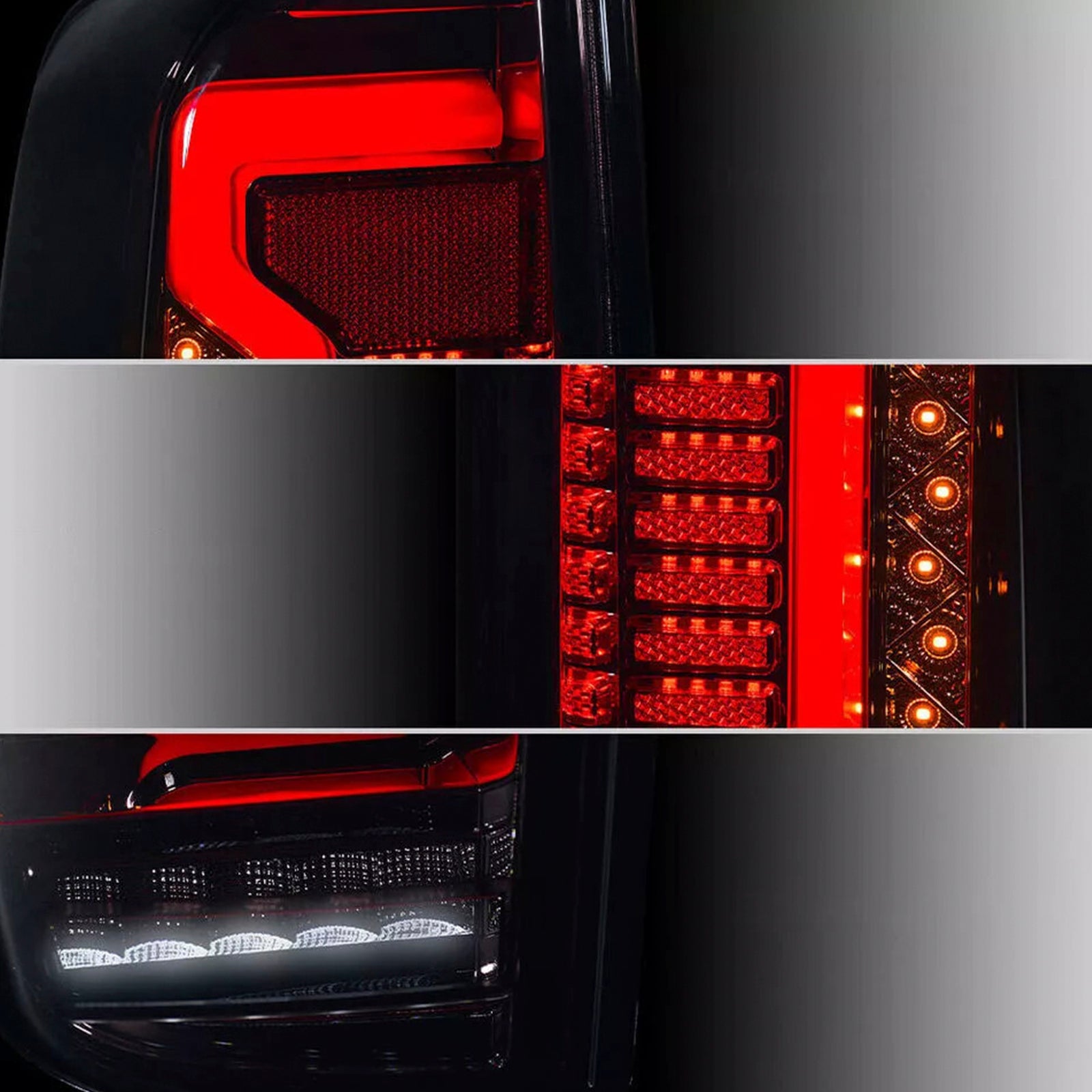 2005-2012 Nissan Navara D40 Frontier LED-achterlicht achterlicht, paar rook