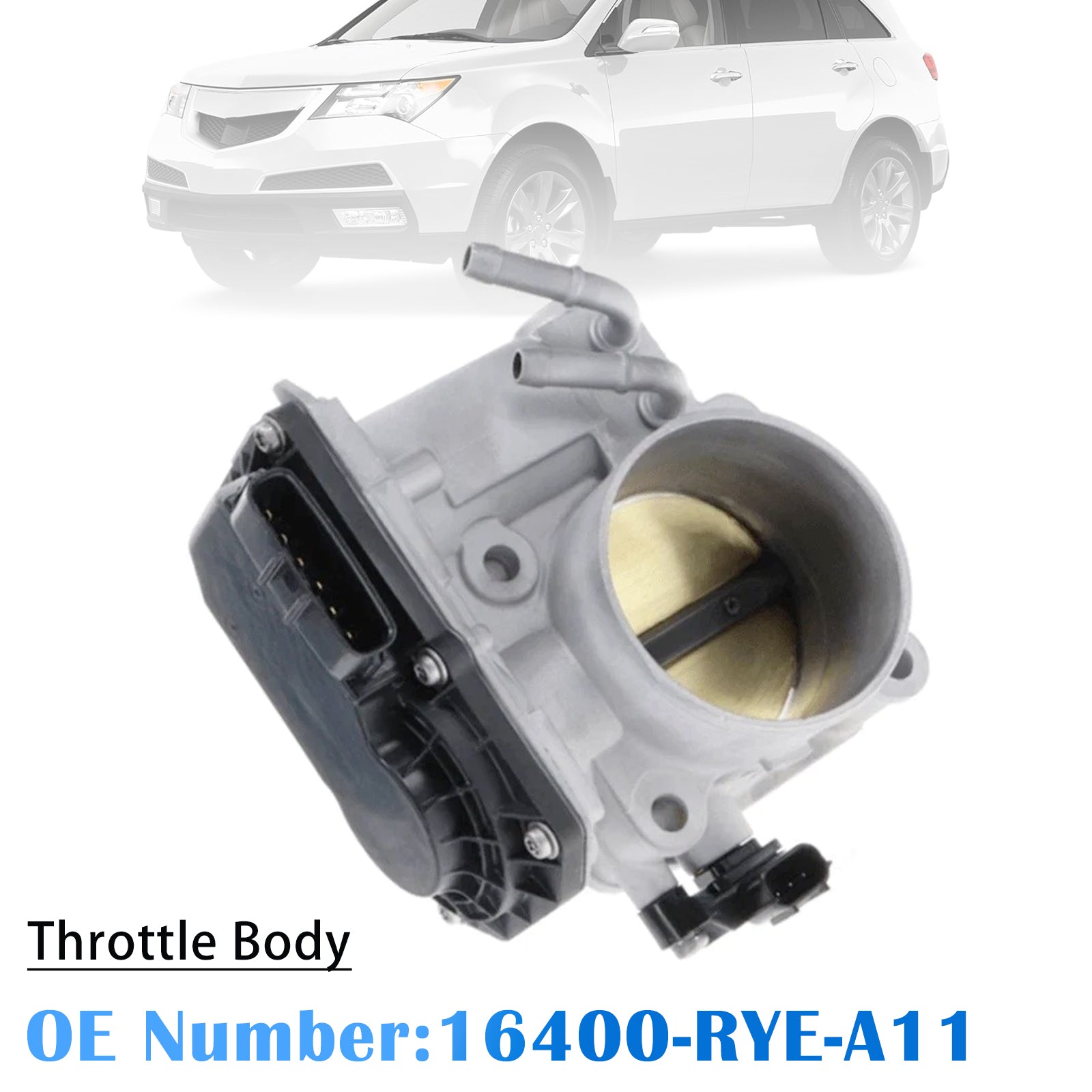 Throttle Body Assembly 16400-RYE-A11 For Acura MDX ZDX 3.7L V6 2010-2013