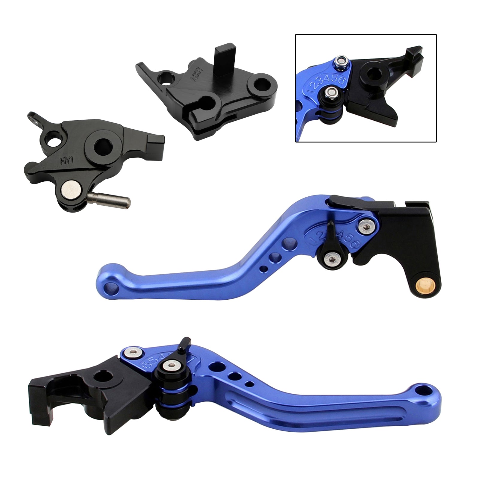 Ny kort kopplingsbromsspak Fit för CFMOTO 400NK 650NK 650MT 650GT 2020-21