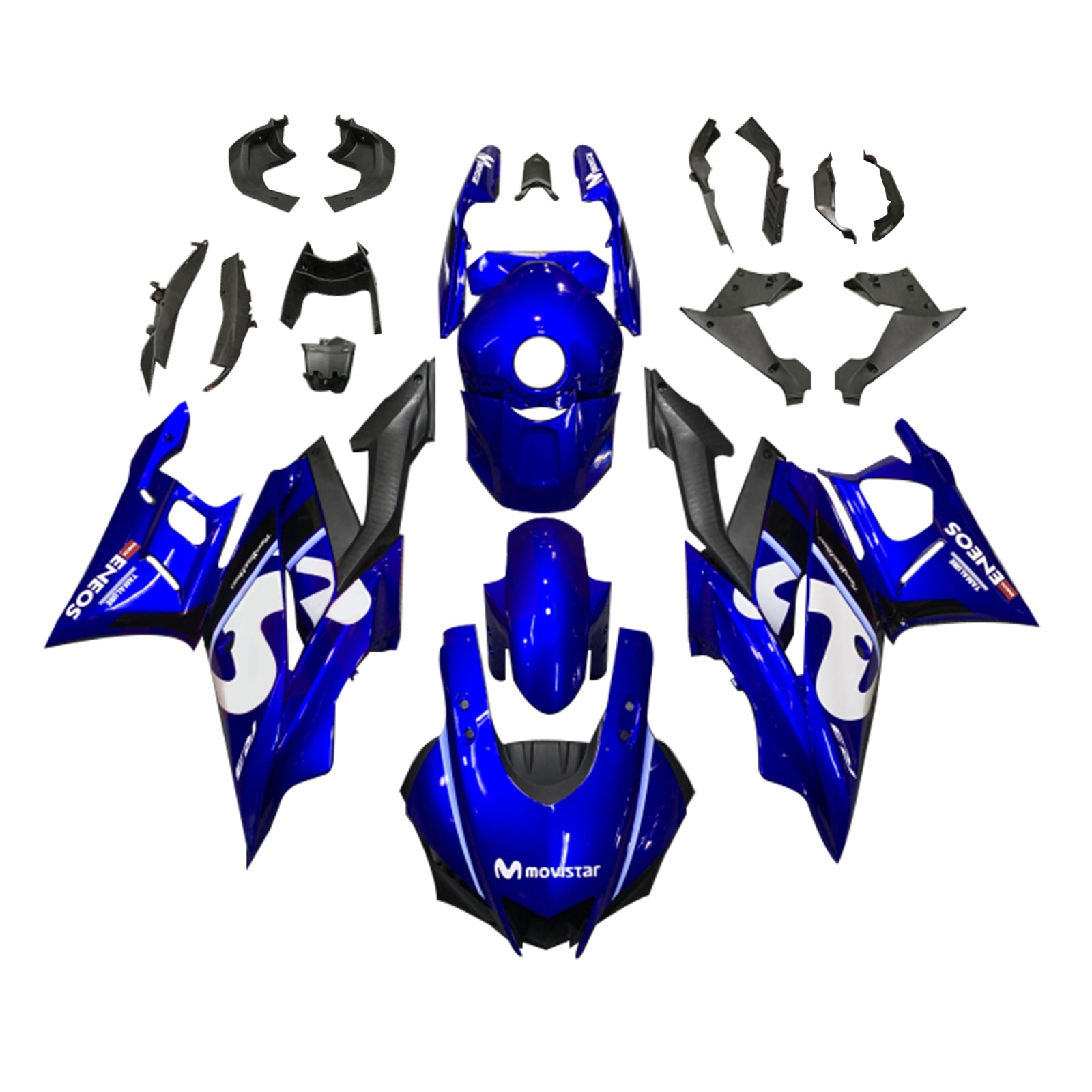 2022-2023 YAMAHA YZF-R3 R25 injektionsmässa kit Bodywork Plastic ABS