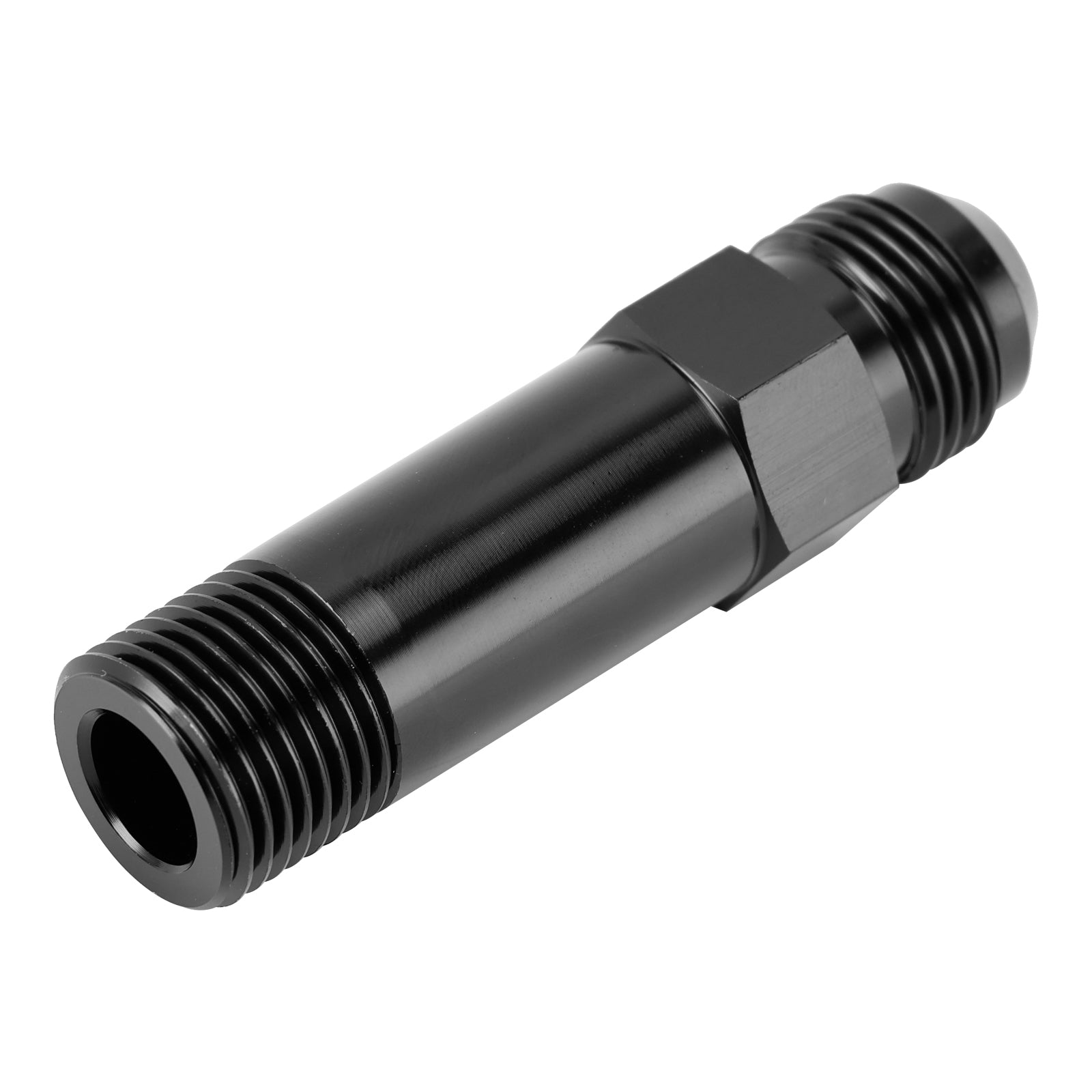 Droit -10AN Flare Mâle vers 1/2" Raccord adaptateur de vidange turbo pour tuyau conique NPT