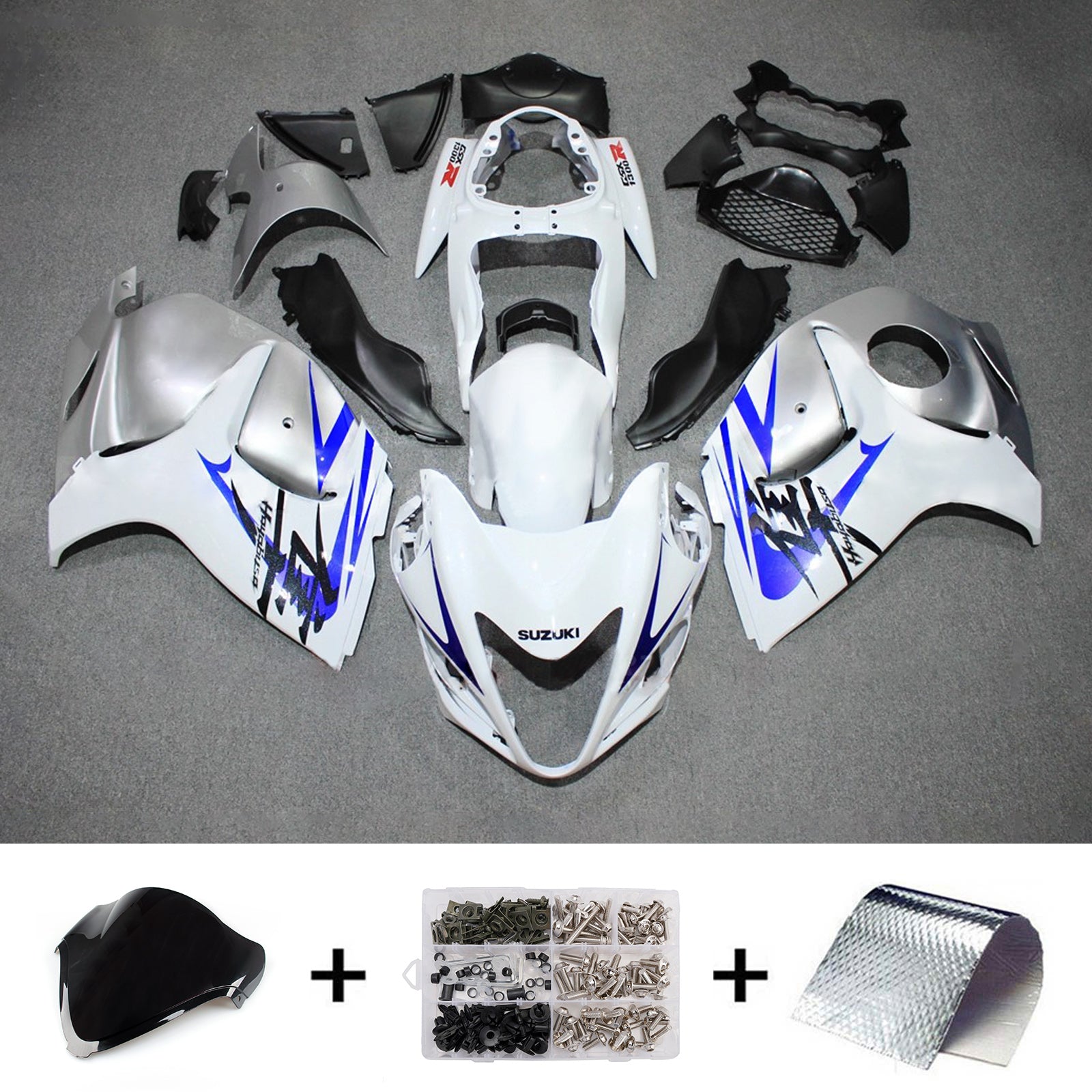 Injection Fairing Kit Bodywork Plastic ABS For Suzuki Hayabusa GSX1300R 2008-2020