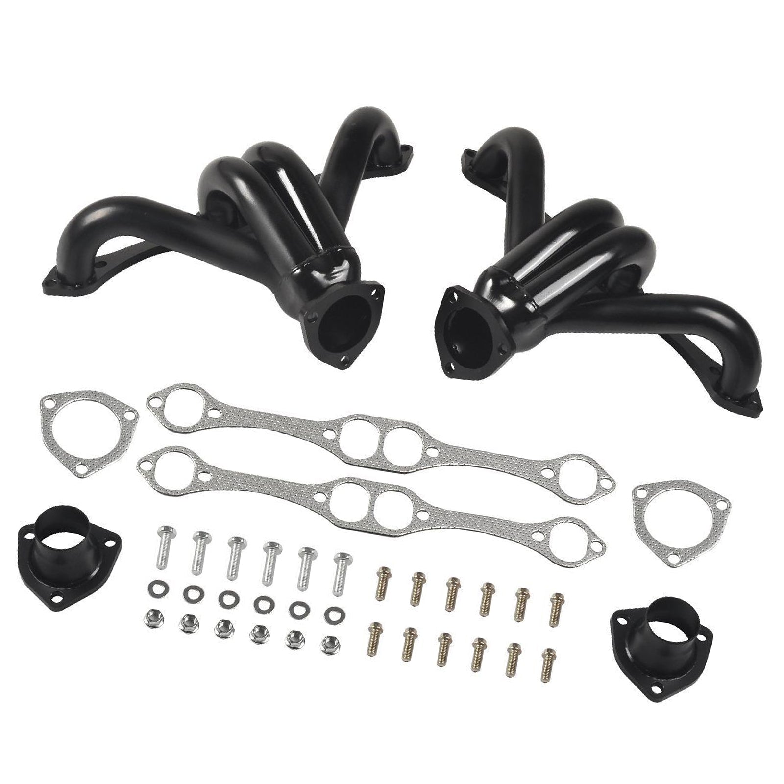 Avgasgrenrör Header Passar Chevy Small Block SB V8 262 265 283 305 327 350 400