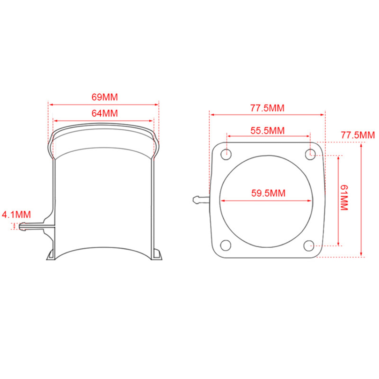 Mercedes-Benz E300 W210 S210 OM606 3.0 TD Motor EGR Blanking Blank Kit