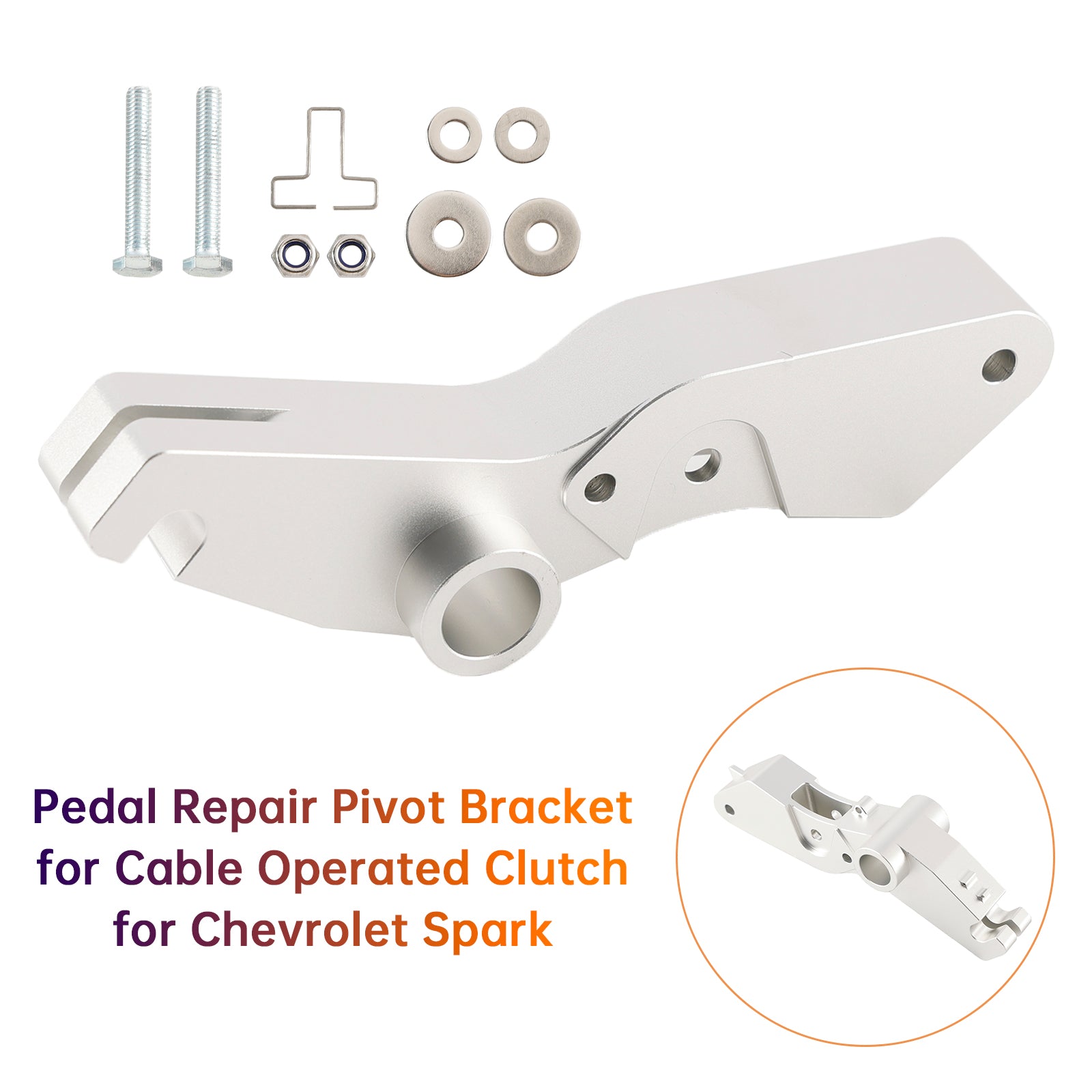 2009-2012 Chevrolet Spark Pedal Repair Pivot konsol för kabeldriven koppling 96683849 95962968