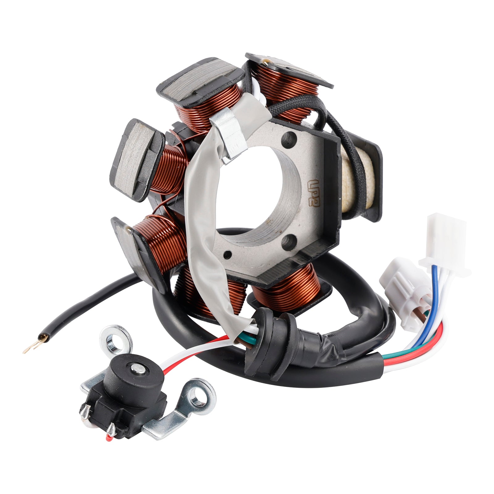 8 bobines Stator Regulator Rectifier Joint pour Yamaha YBR 125 YBR125 2008 2010