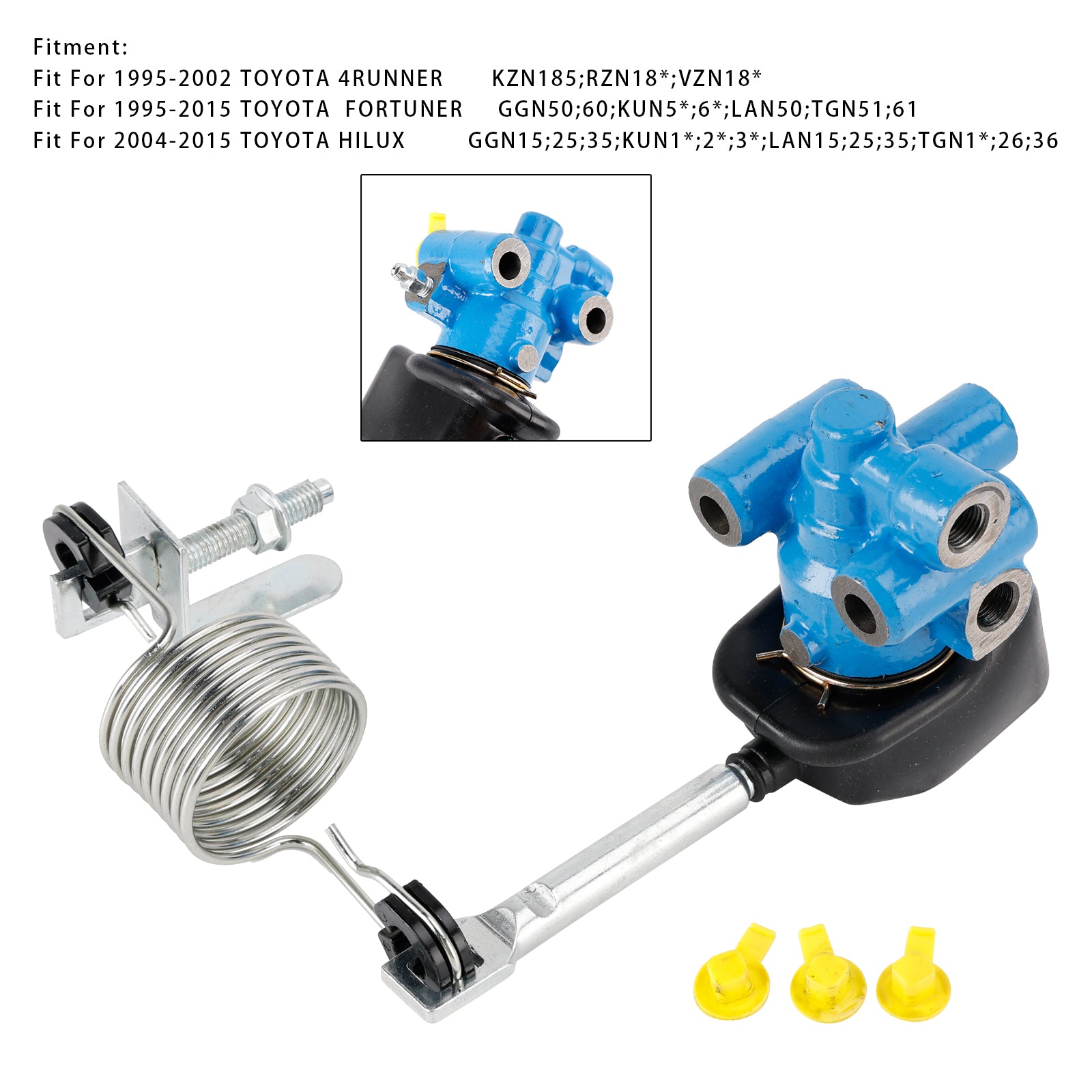 1995-2015 TOYOTA FORTUNER Bromsbelastningsavkännande ventil med fjäder ASSY 47900-35490