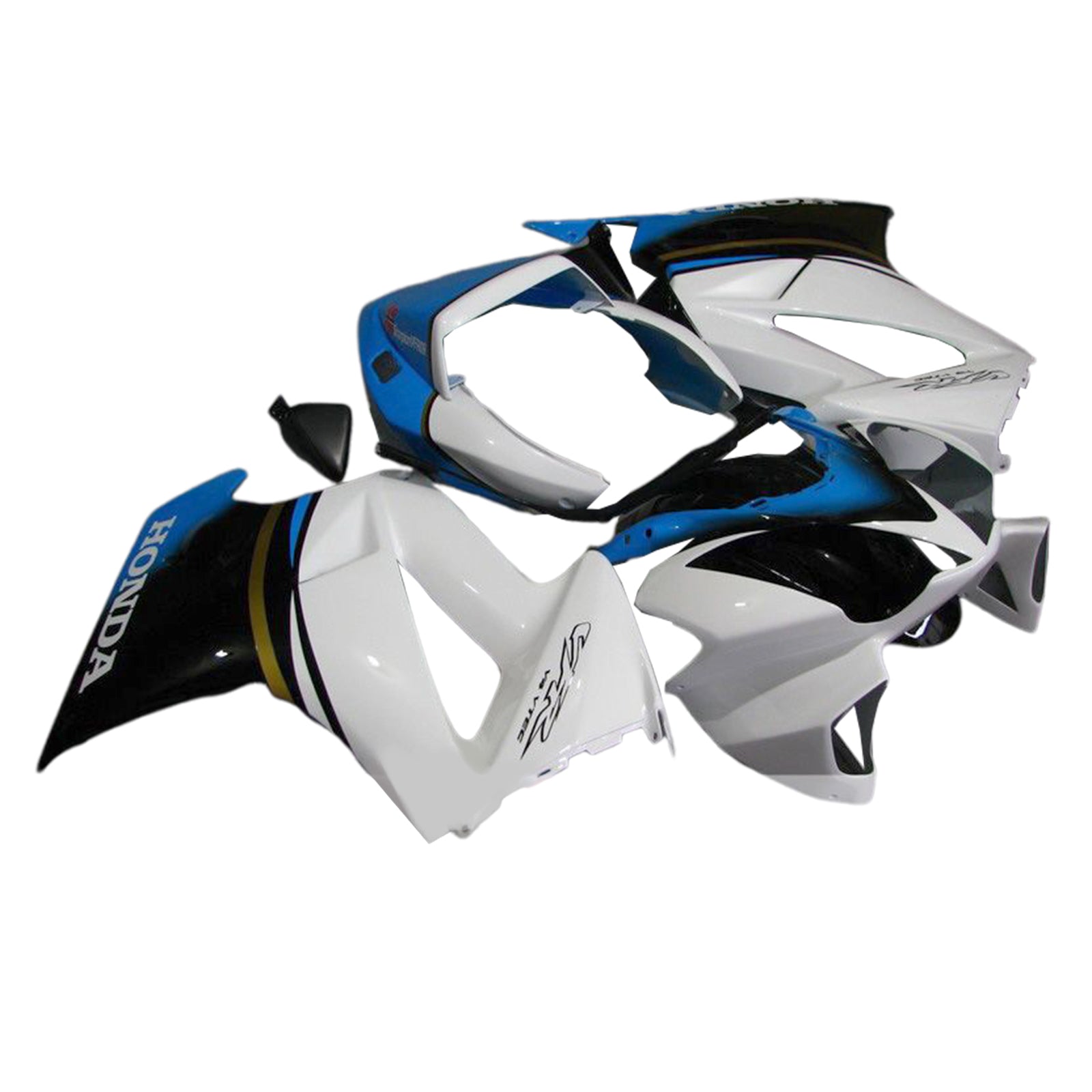 2002-2012 Honda VFR800 Injection ABS FAIRNAGE DE BODE PLASTIQUE