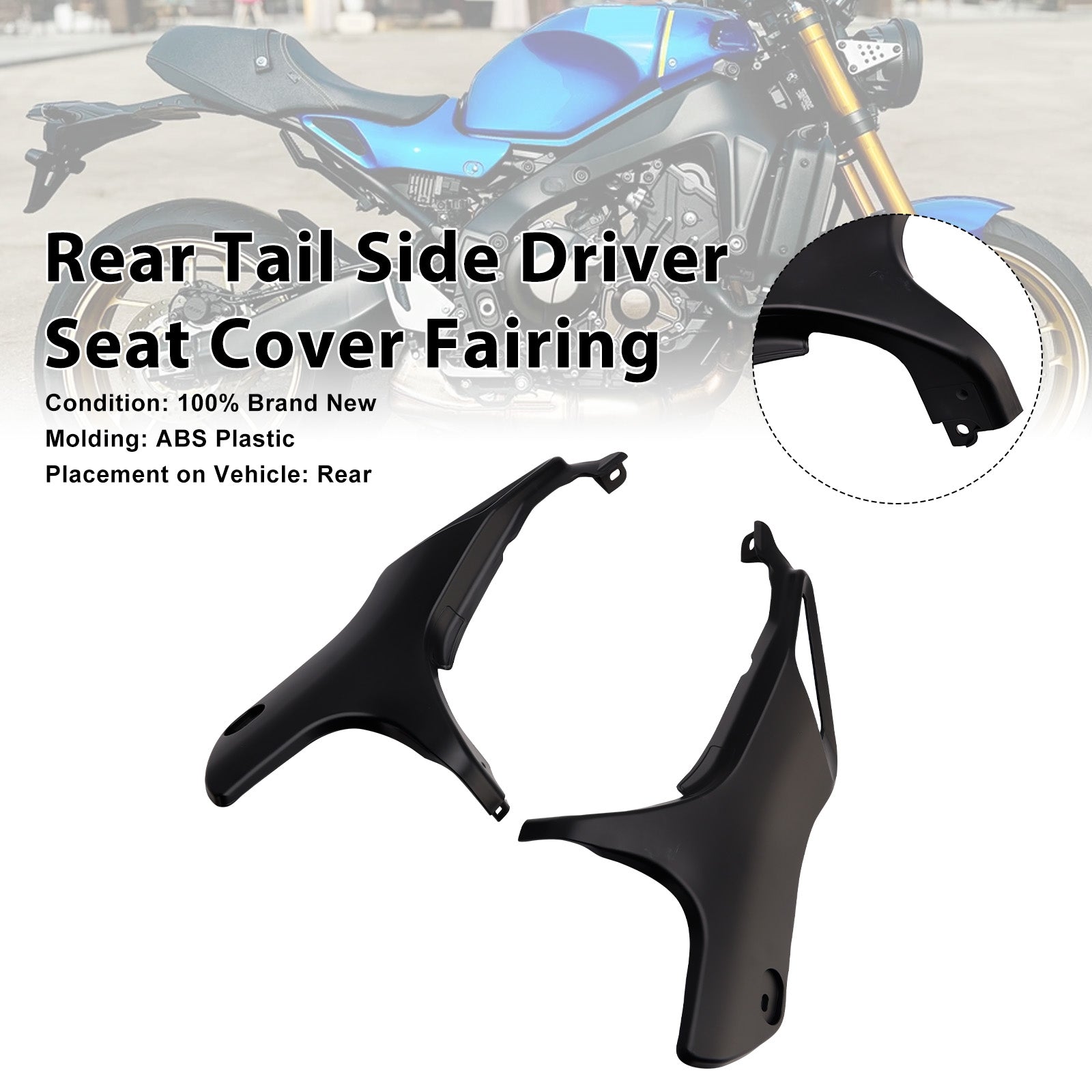 Side Seat Fairing Panel Cowl For Yamaha XSR900 2022-2026
