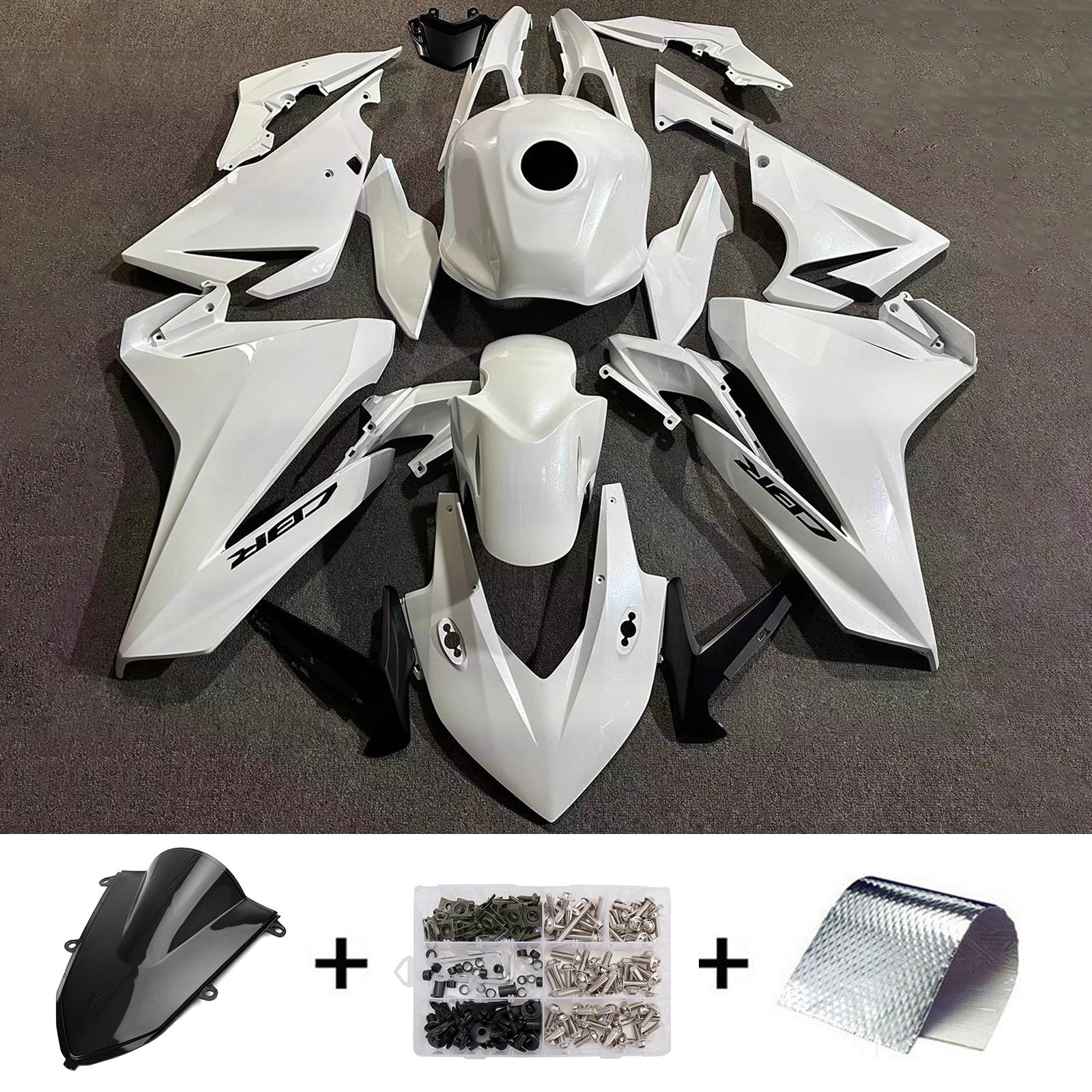 Injection Fairing Kit Bodywork Plastic ABS For Honda CBR400R 2022